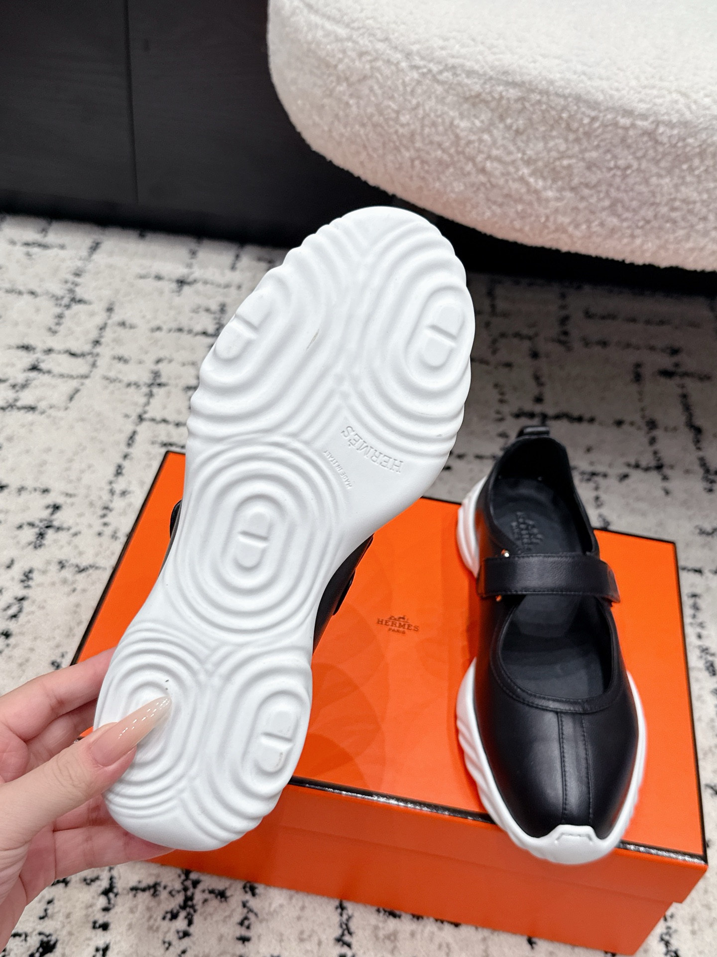 Hermes Mary Jane Shoes