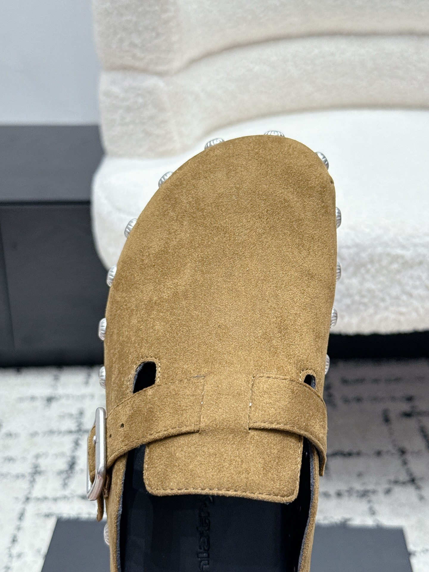 NO:886490,#Real shot details reference, half drag19860909#实拍细节参考,半拖,Women's Shoes