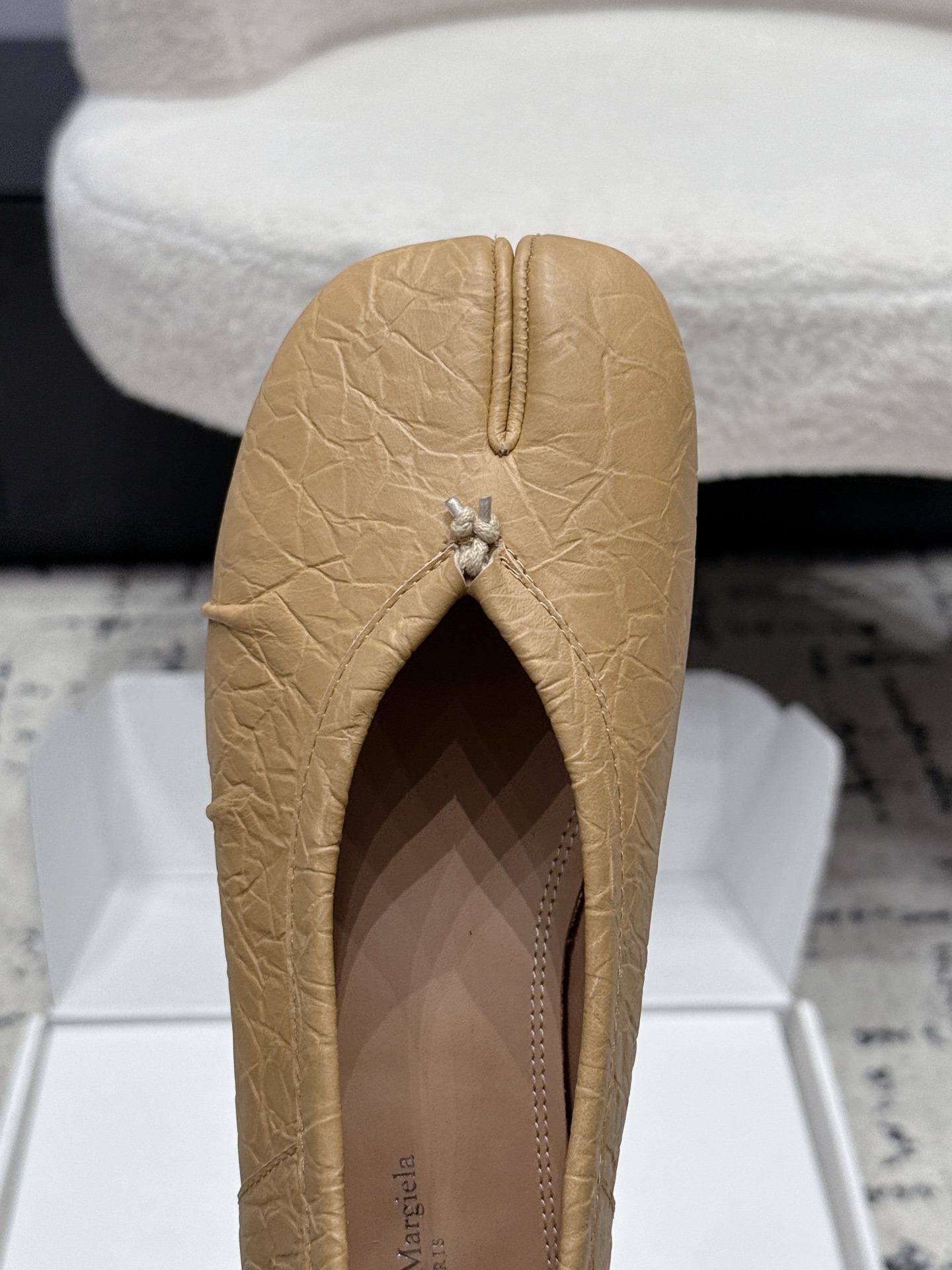 NO:899735,#Real shot details reference, split-toe shoes19860909#实拍细节参考,分趾鞋,Women's Shoes