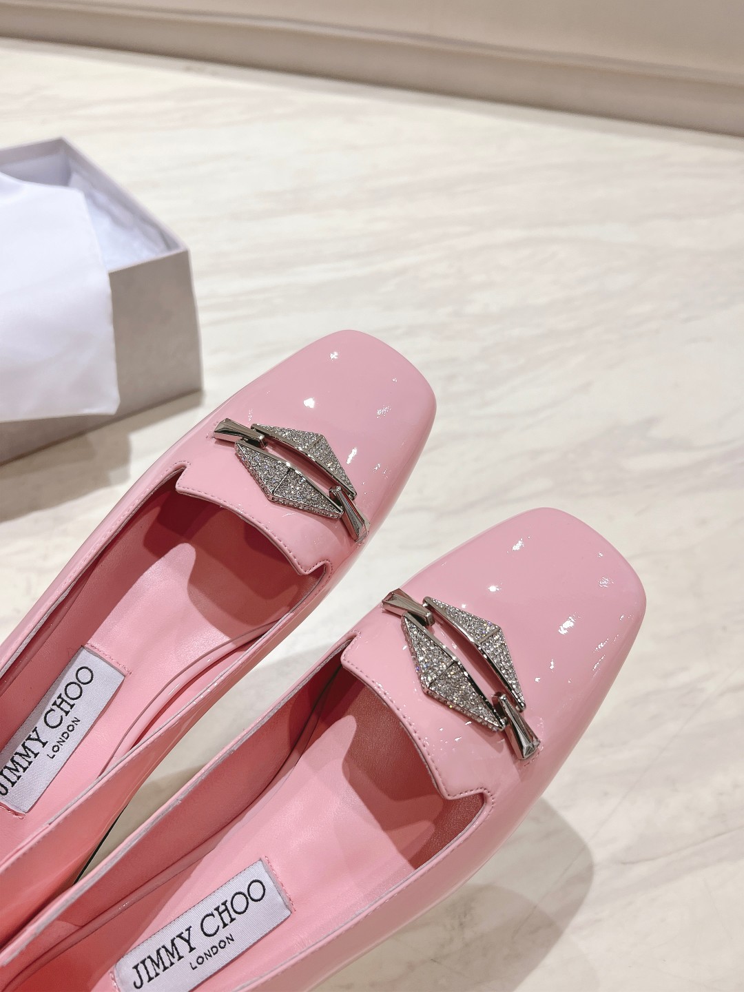 Jimmy Choo 2024sS Mary Jane Monopoly with Italian Leather Bottom – P700. - 图片 8