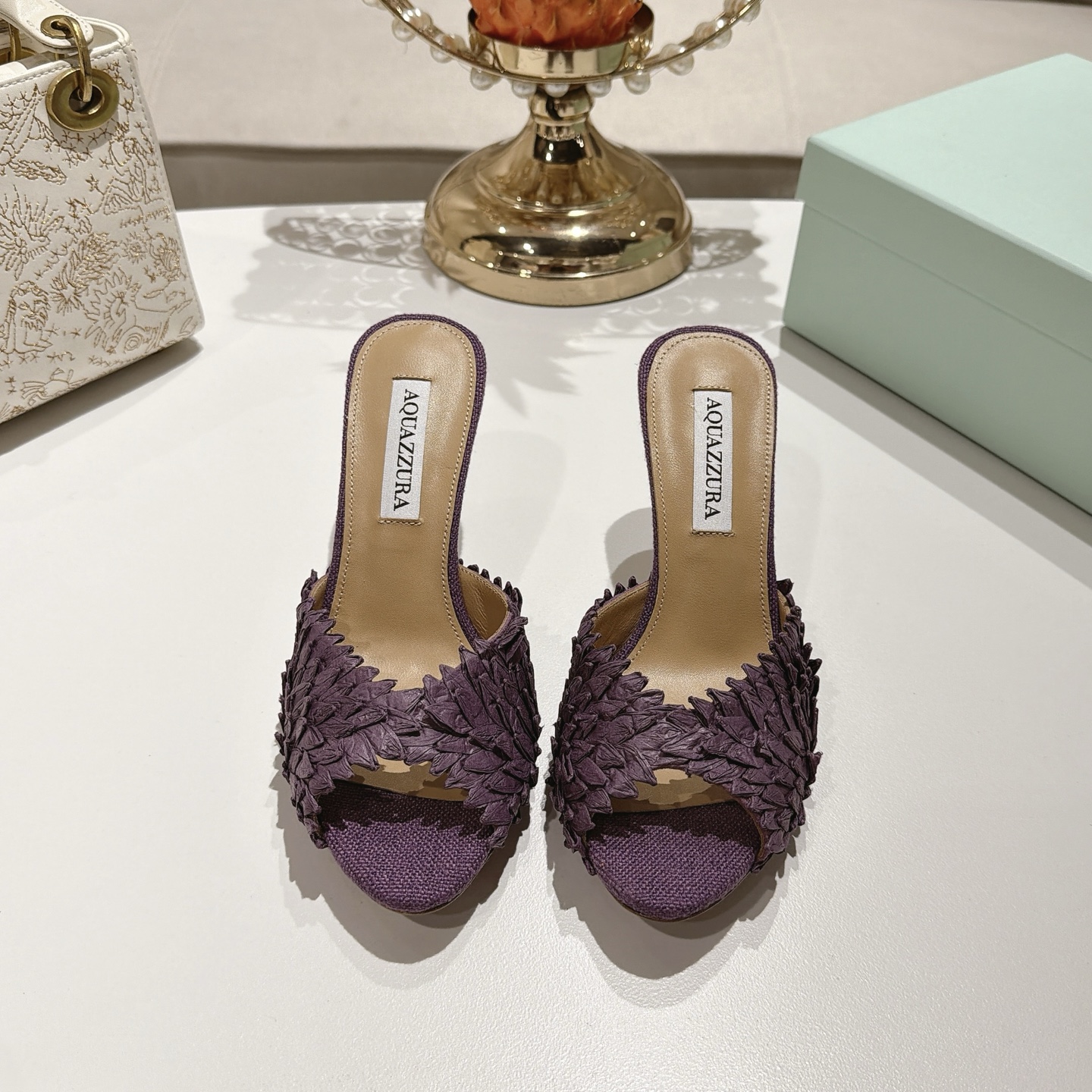 Nuevo color piña 🍍 Versión superior en stock La serie Rio Flirt de la marca italiana de zapatos de lujo ligero Aquazzu…