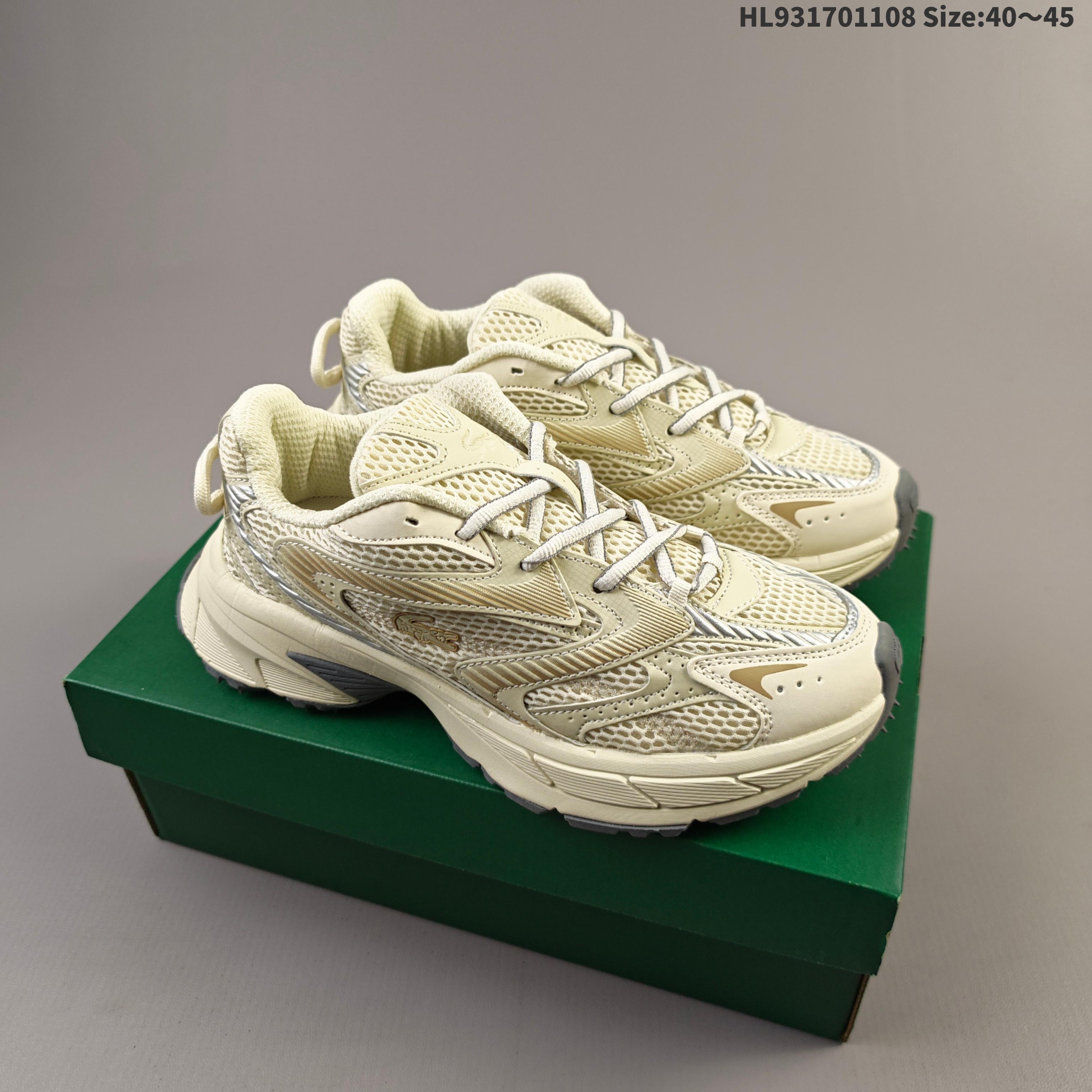 集合💰170
公司级✅LACOSTE法国鳄鱼男鞋25秋季新款L003系列运动休闲鞋
系带设计,撞色鞋面
侧面饰有LACOSTE鳄鱼标识
舒适规则鞋底,饰有品牌字母标识
货号:749SMA0006P1F
lD:HL931701108 Size:40~45