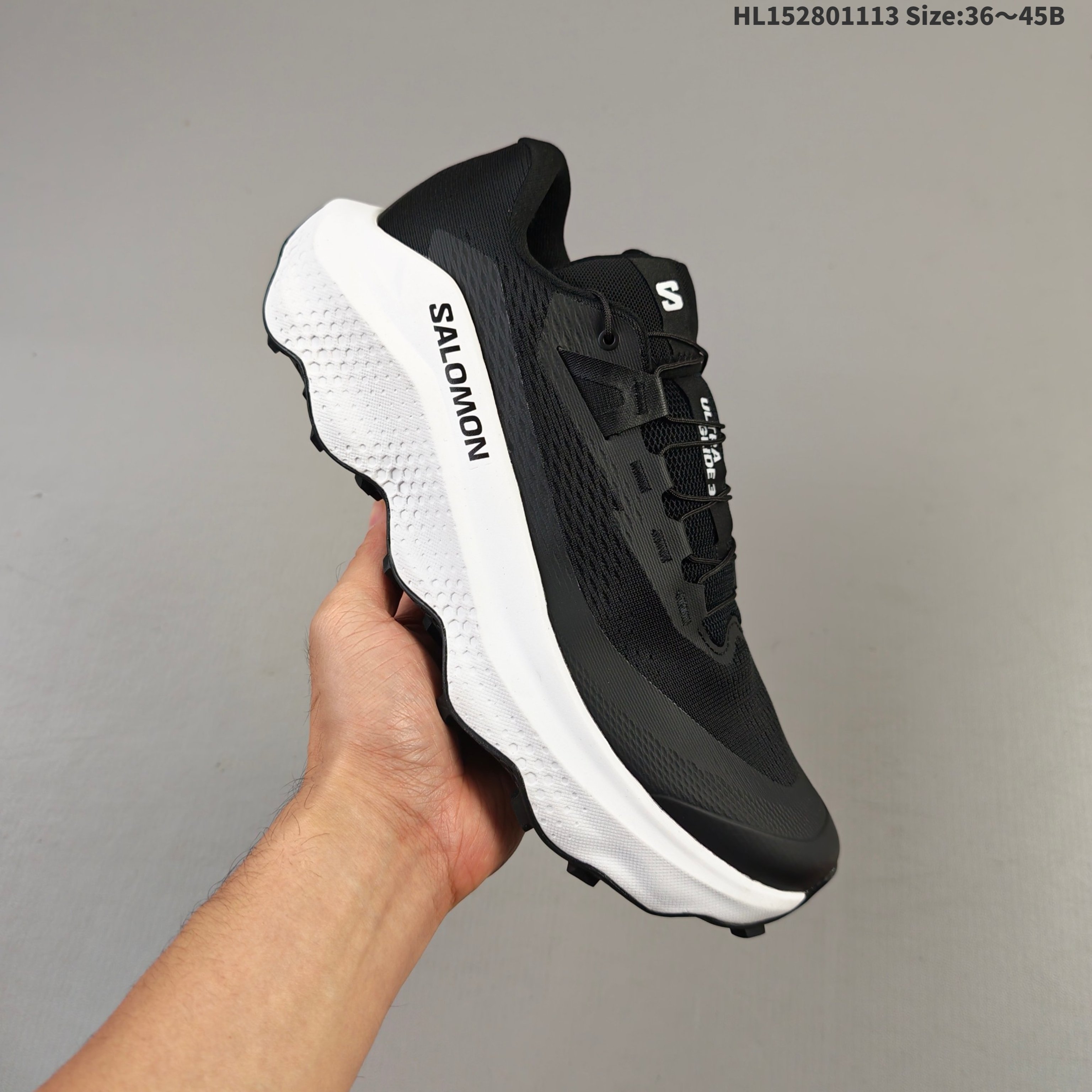 集合💰280 
SALOMON萨洛蒙 Ultra Glide 3 舒适柔软 低帮跑步鞋 男女款
尺码：36 36.5 37.5 38 38.5 39 40 40.5 41 42 42.5 43 44 44.5 45HL152801113