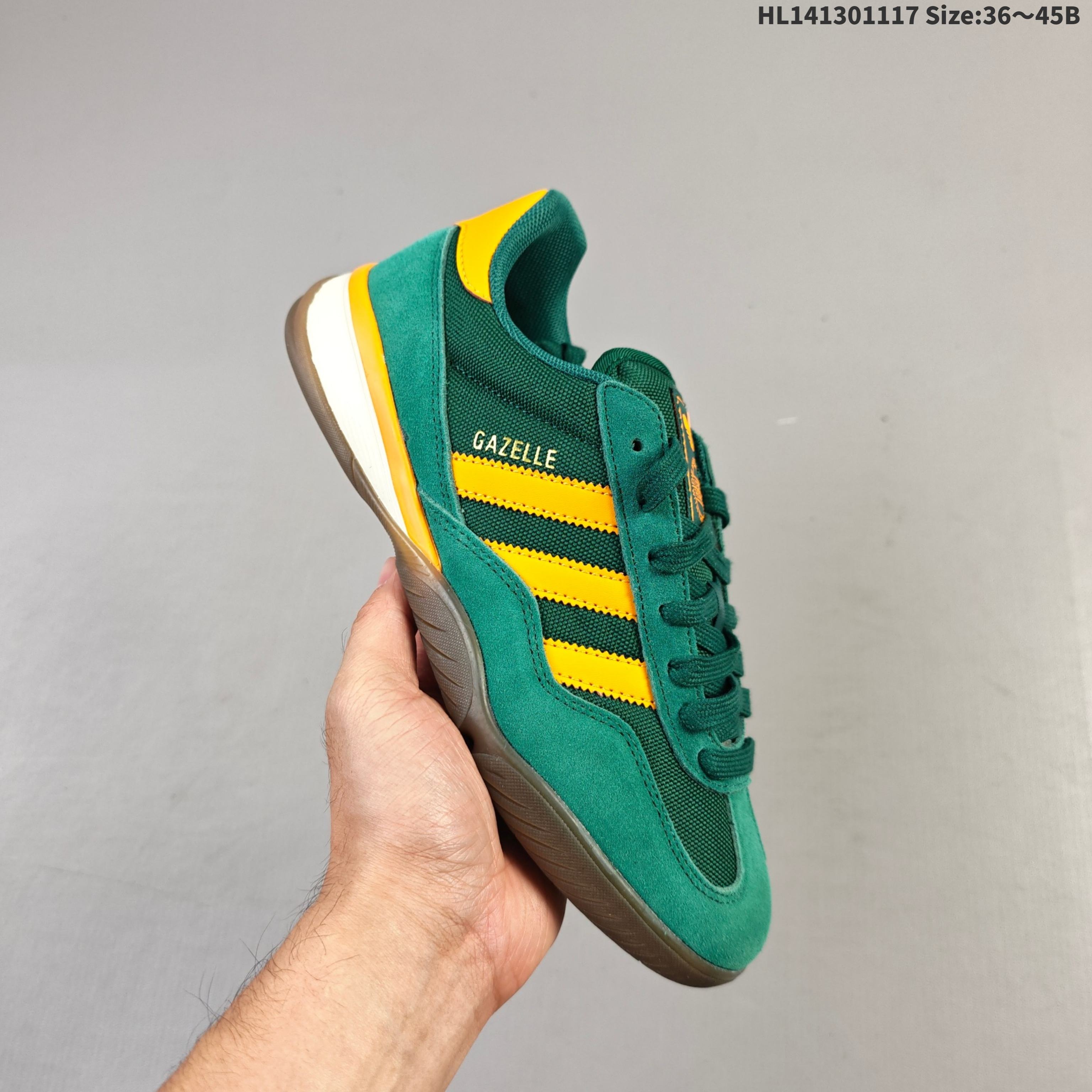 集合💰130
阿迪达斯adidas originals Gazelle Sala 舒适百搭 低帮 生活休闲鞋 男女同款 
货号：JQ0886
尺码：36 36.5 37.5 38 38.5 39 40 40.5 41 42 42.5 43 44 45
编码:HL141301117 Size:36～45B