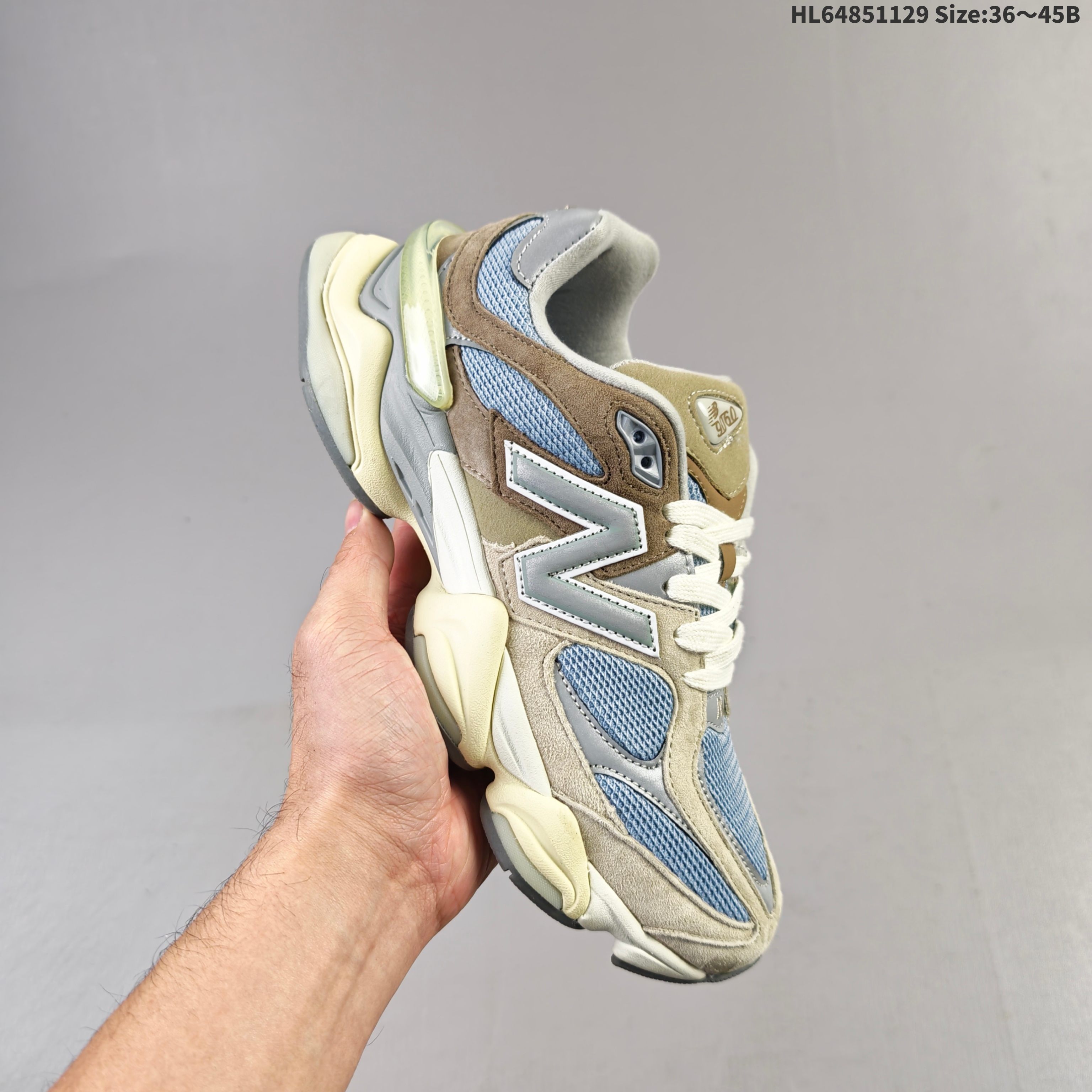 集合二特价💰85
✅New Balance 9060系列 新百伦 复古休闲运动慢跑鞋
鞋面大身由空间双格及磨砂鞋面拼接而生
采用大面积网眼以及麂皮材质覆盖鞋身 还原经典气质 搭载ABZORB避震科技 由泡沫聚酯制成 上脚可以有效减少由鞋底反弹对身体及双腿的冲击力
货号:U9060VNBHL64851129