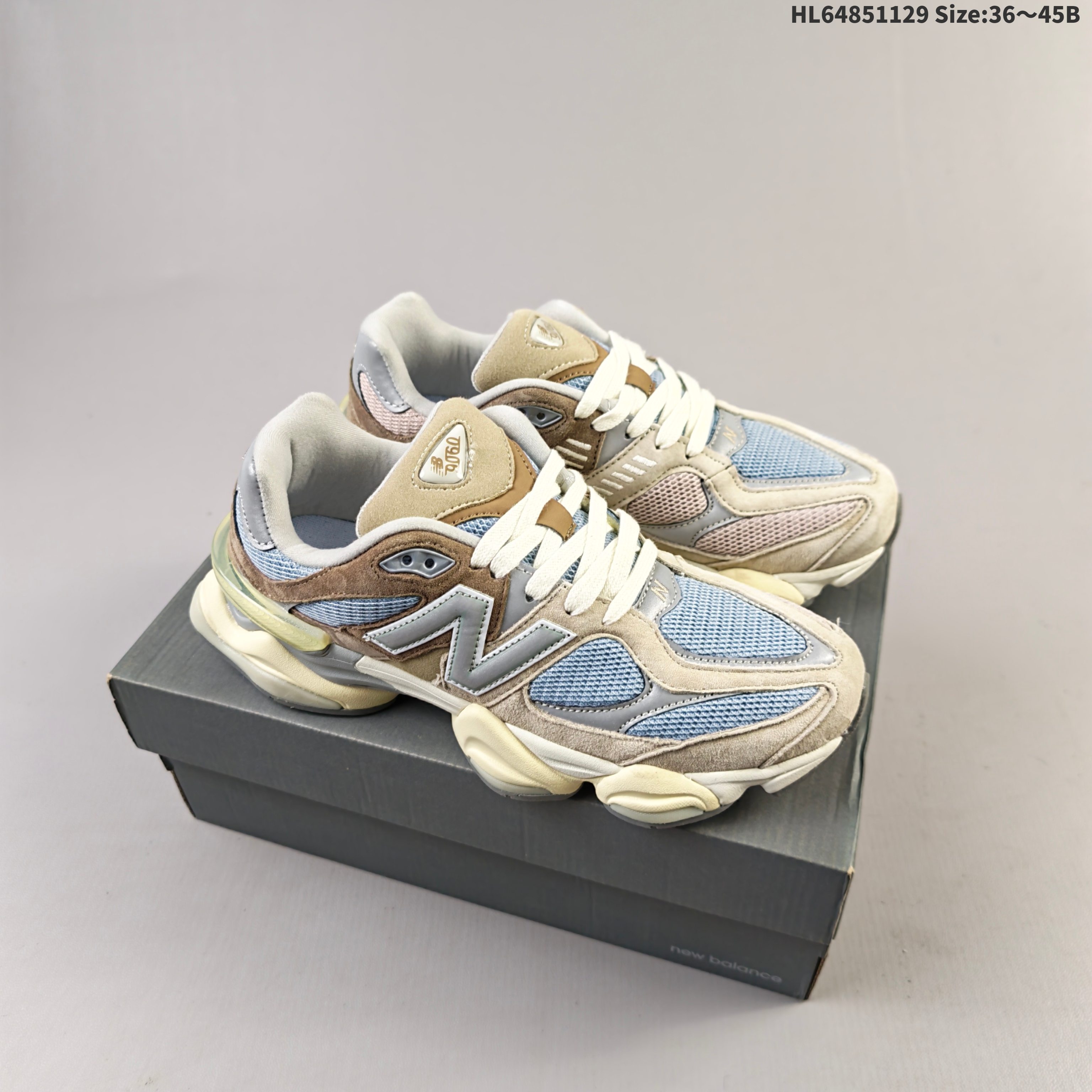 集合二特价💰85
✅New Balance 9060系列 新百伦 复古休闲运动慢跑鞋
鞋面大身由空间双格及磨砂鞋面拼接而生
采用大面积网眼以及麂皮材质覆盖鞋身 还原经典气质 搭载ABZORB避震科技 由泡沫聚酯制成 上脚可以有效减少由鞋底反弹对身体及双腿的冲击力
货号:U9060VNBHL64851129