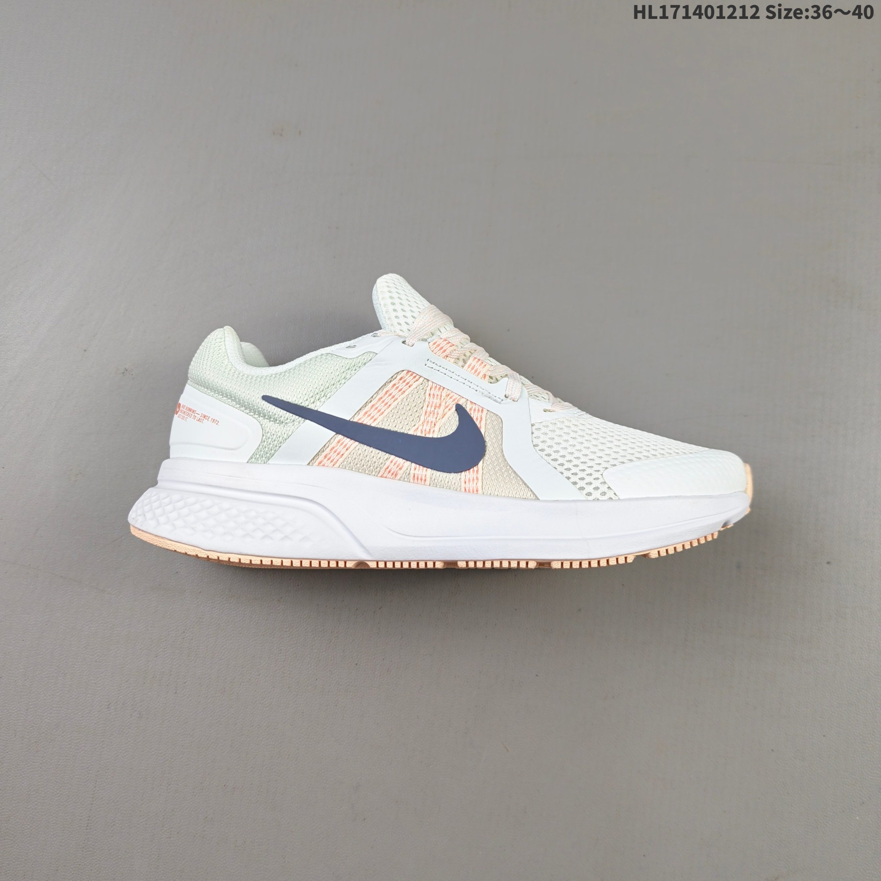 💰140
#升级原楦原数据开发纸版#采用同源织法Flymesh网织透气鞋面#天猫长青款式，耐克 Run Swift 2 速跑二代系列低帮轻质透气休闲运动跑步鞋“白浅紫红钩子”CU3528-104
HL171401212