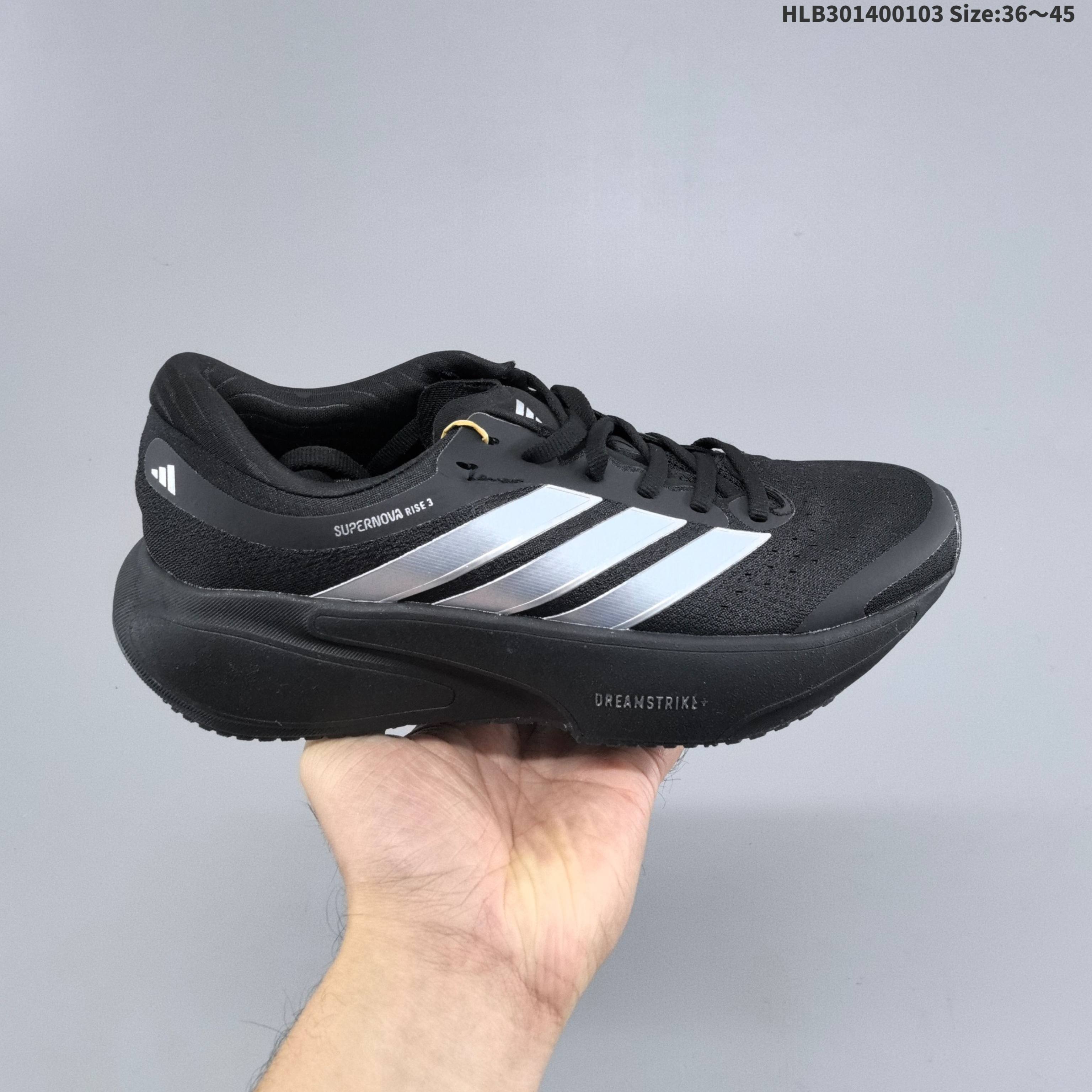 公司级✅阿迪达斯 SUPERNOVA SOLUTIONE 3 M减震回弹 运动透气休闲跑步鞋 货号:KK1205 ID:HLB301400103