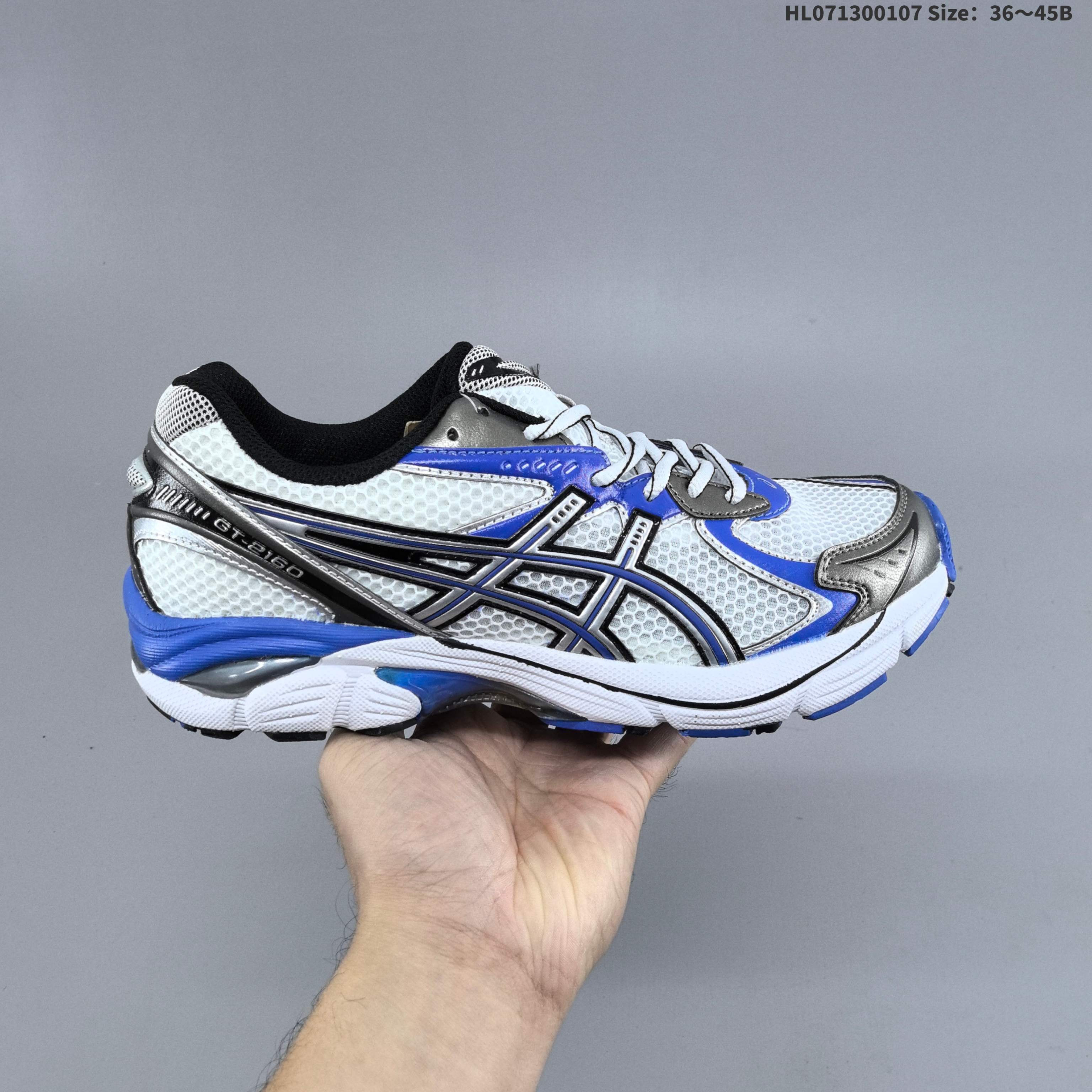 集合二 复古老爹鞋亚瑟士(ASICS)GT-2160系列GEL技术嵌件运动鞋缓冲户外运动休闲慢跑鞋.鞋型沿用 2000 年代中期至 2010 年代末期ASICS 广泛使用的分段式结构,并搭载独家 GEL 缓震胶科技.两款独占配色分别为黄色和黑银色,极具 2000 年代复古气息. 货号:1201A955-100 编码:HL071300107 B