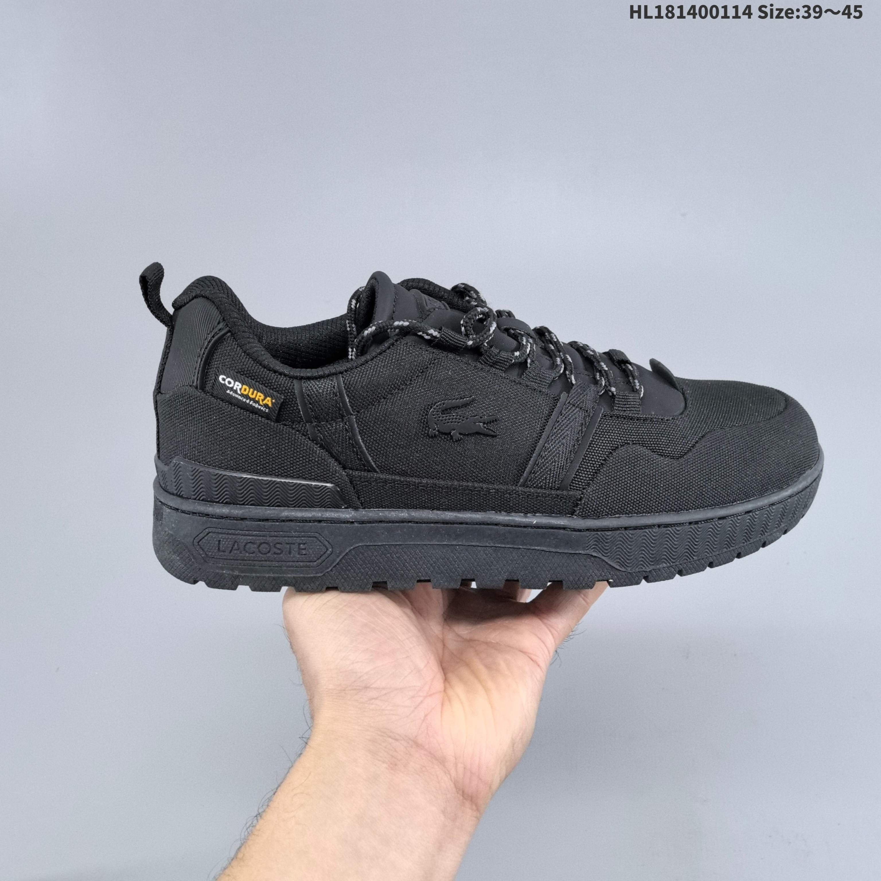 💰140
公司级✅LACOSTE法国鳄鱼 Gripshot 百搭舒适 高帮防滑板鞋！
ID:HL181400114 Size:39～45