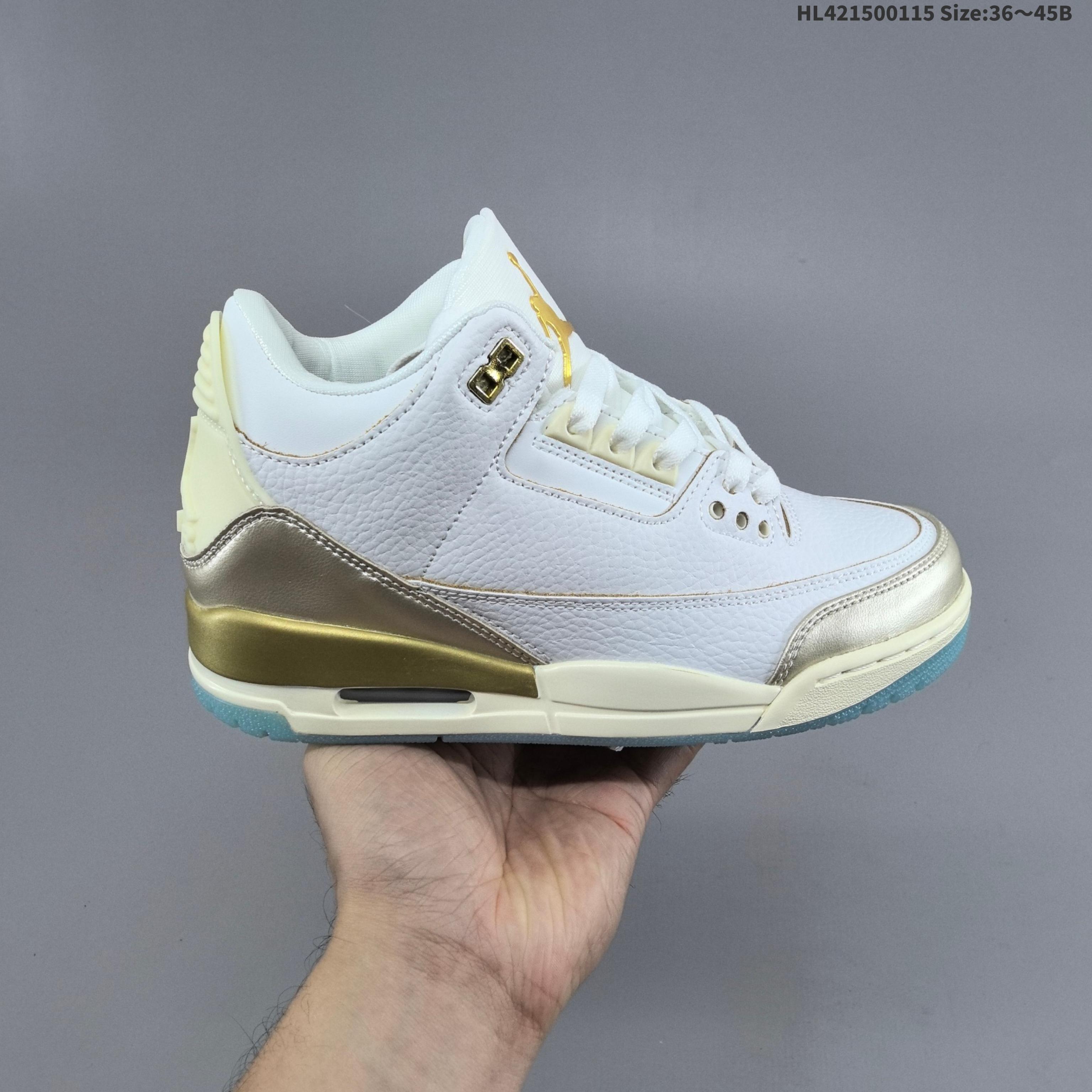 💰150
公司级 耐克 乔丹 AJ3 耐克 Nike Air Jordan 3 Retro SE 乔3 倒钩 中帮复刻篮球鞋 乔丹3代 三代 男女子运动鞋,作为 AJ 系列中广受认可的运动鞋之一,搭载与 1988 元年款类似的轻盈可视缓震配置。经典细节和材料,纪念成就不凡的传奇鞋款。鞋面采用织物、皮革与合成材质组合设计,经久耐穿,营造出众结构化支撑,后跟搭载 Nike Air 缓震配置,缔造轻盈回弹的舒适脚感,橡胶外底提供强劲抓地力,可驾驭多种地面。
货号:IB2255
编码:HL421500115 Size:36~45B