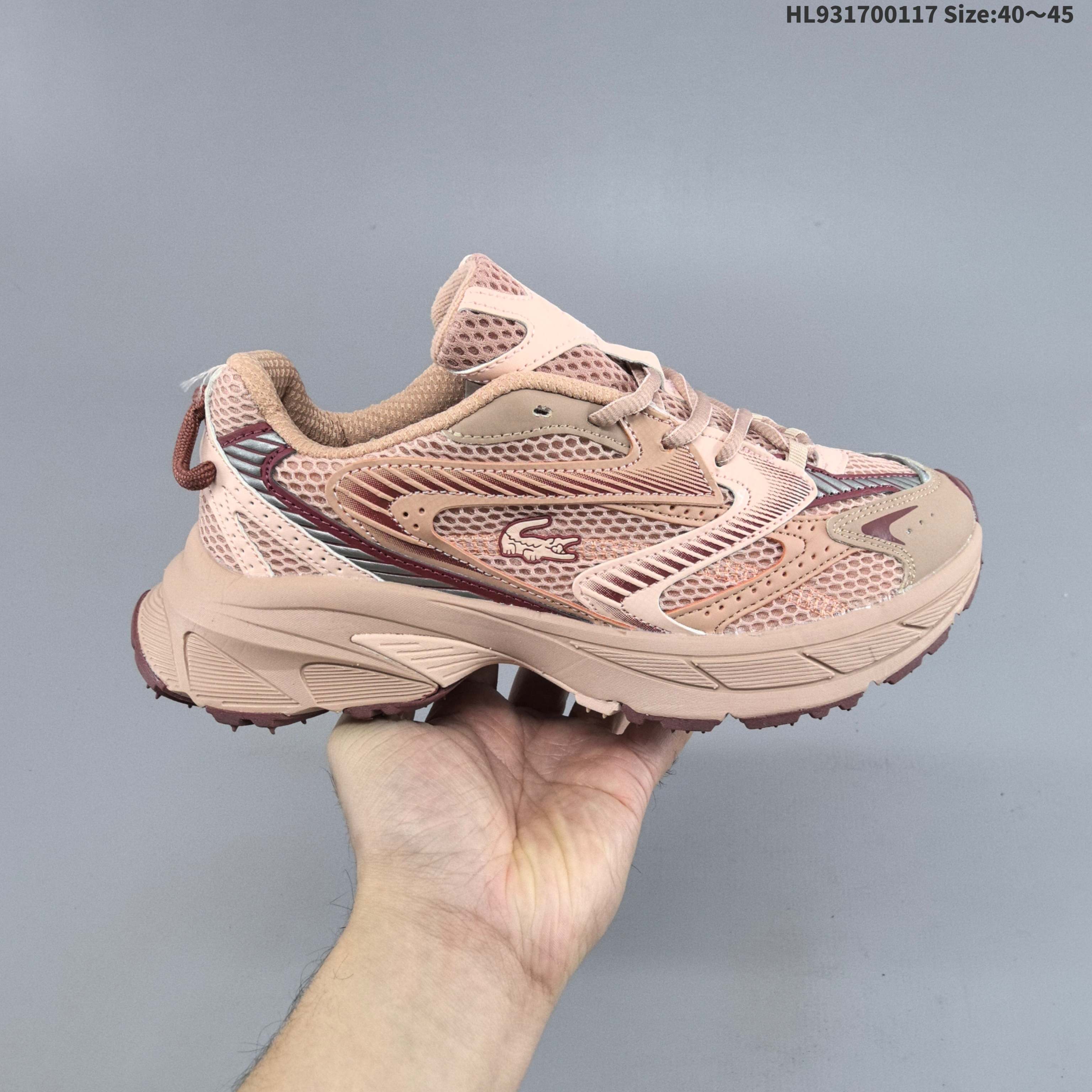 💰170
 LACOSTE法国鳄鱼 L003 NEO SHOT 125 1 SMA清新 时尚 舒适 生活休闲鞋！
编码:HL931700117 Size:40～45