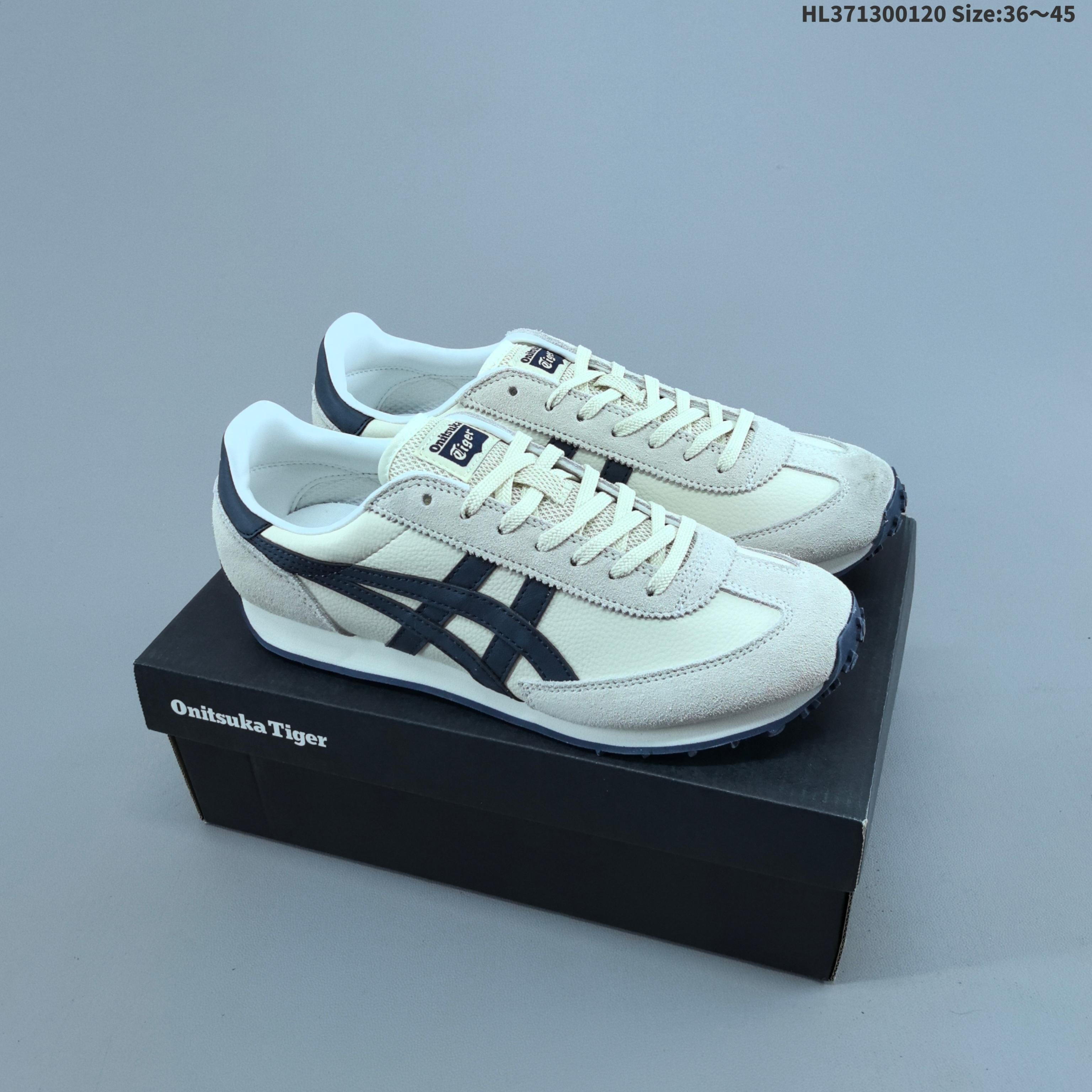 集合二💰130
公司级✅Onitsuka Tiger Edr 78 复古单品
此款Onitsuka Tiger从款式颜色造型上体现出追求舒适和细节，鞋类更是推崇手工制作的严谨，融舒适性与可穿性的设计风格，注重细节和别致魅力，既保持稳重，又不失轻松的时尚感
货号：1183B395-02
尺码：36 37 38 39 40.5 41.5 42 43.5 44 45 ID：HL371300120 Size:36～45