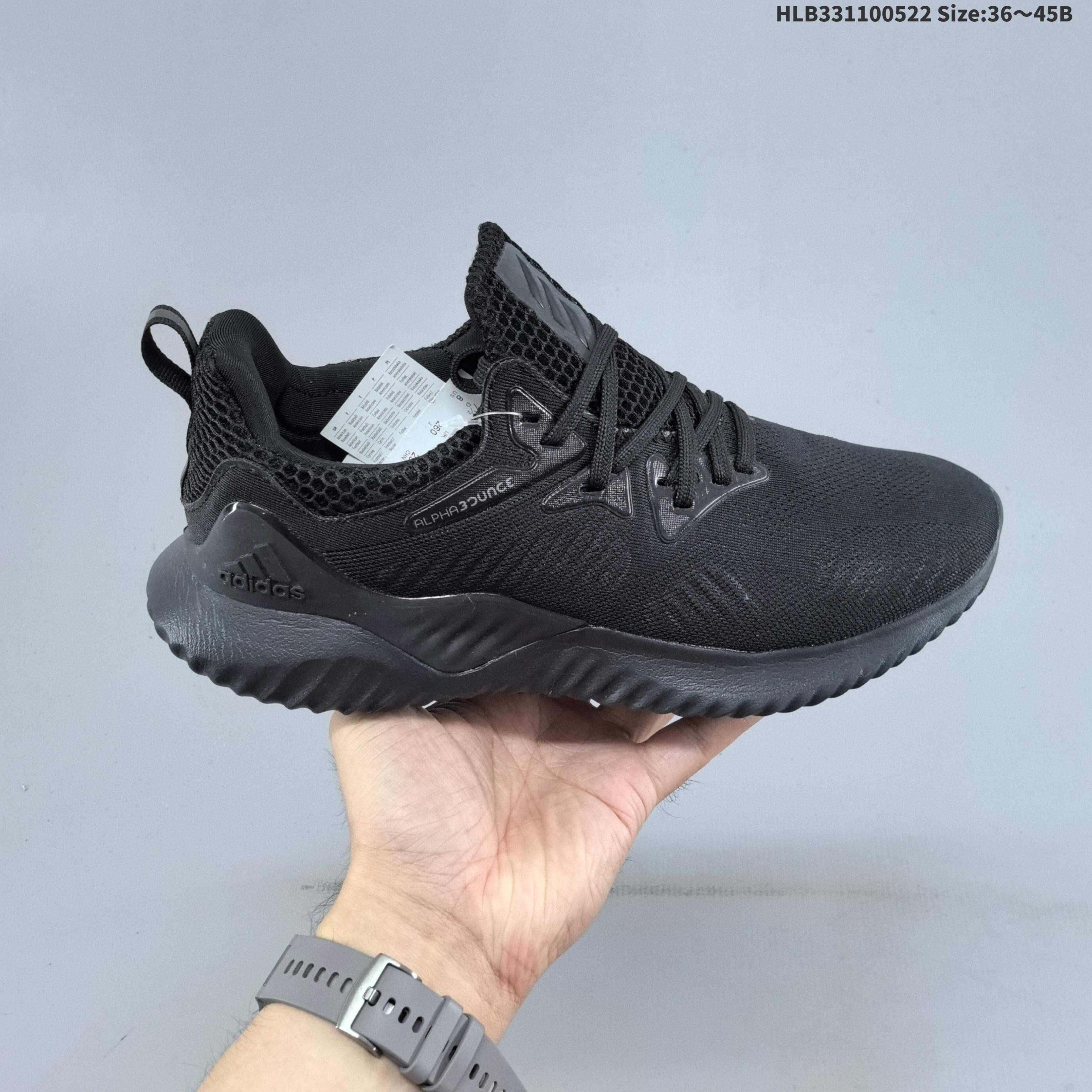 集合二 阿迪达斯Adidas Alphabounce Beyond m阿尔法鞋面采用Forged Mesh 热融合多层绒布与弹力防水层相结合,整个鞋身采用全新工艺,全新阿尔法330 火爆上市,旨在适合多种地面状况. 2/3 371/3 38 382/3 391/3 40 402/3 411/3 42 422/3 431/3 44 451/3 货号:AC8270 HLB331100522 B