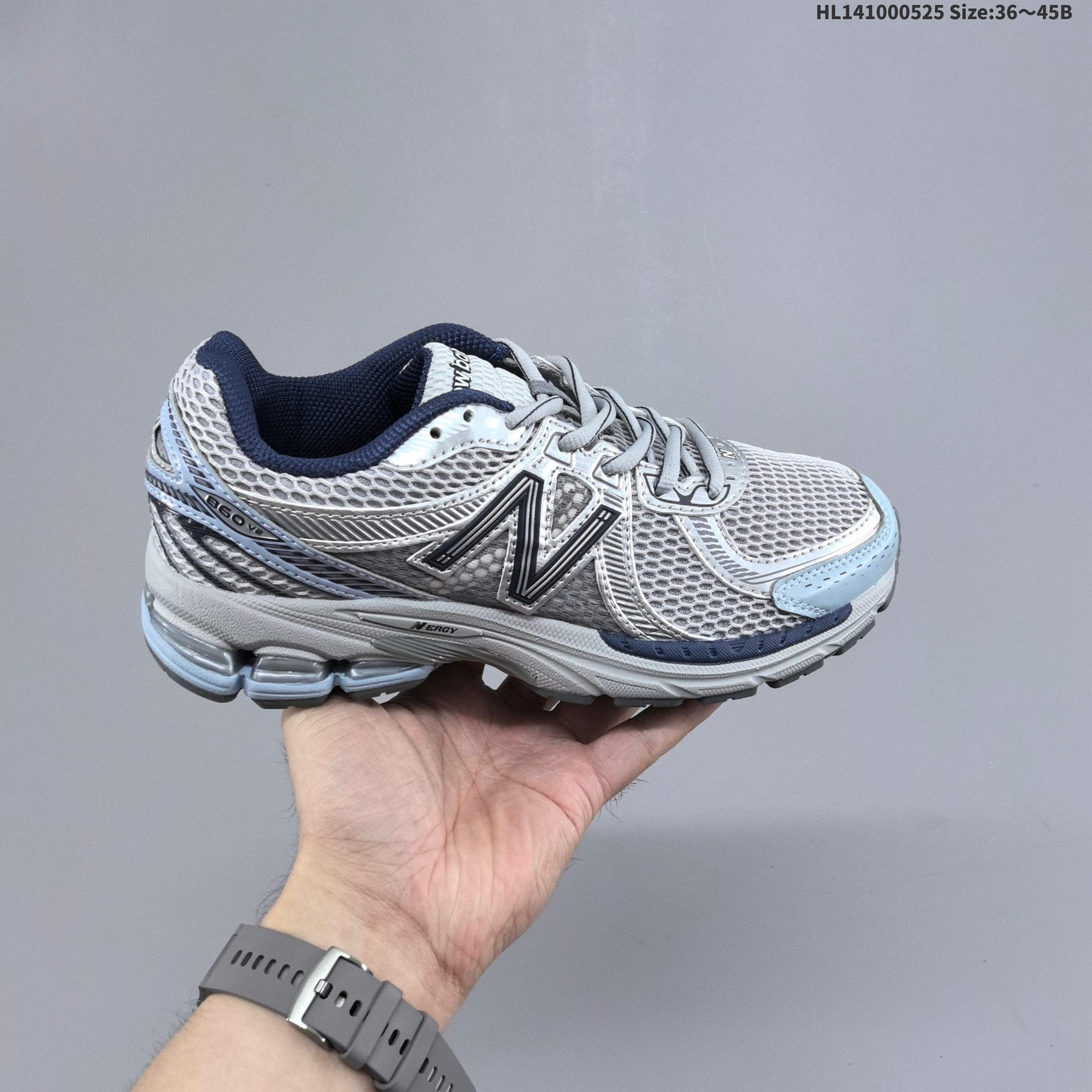 集合 新百伦New Balance ML860 V2系列复古老爹风休闲运动慢跑鞋采用丝光猪巴皮革拼接透气网眼织物鞋面#T-Beam大底提供足步弓支撑,保持步态稳定#后跟搭载外露缓震胶❗️小红书韩风穿搭神器 货号ML860XDHL141000525 B
