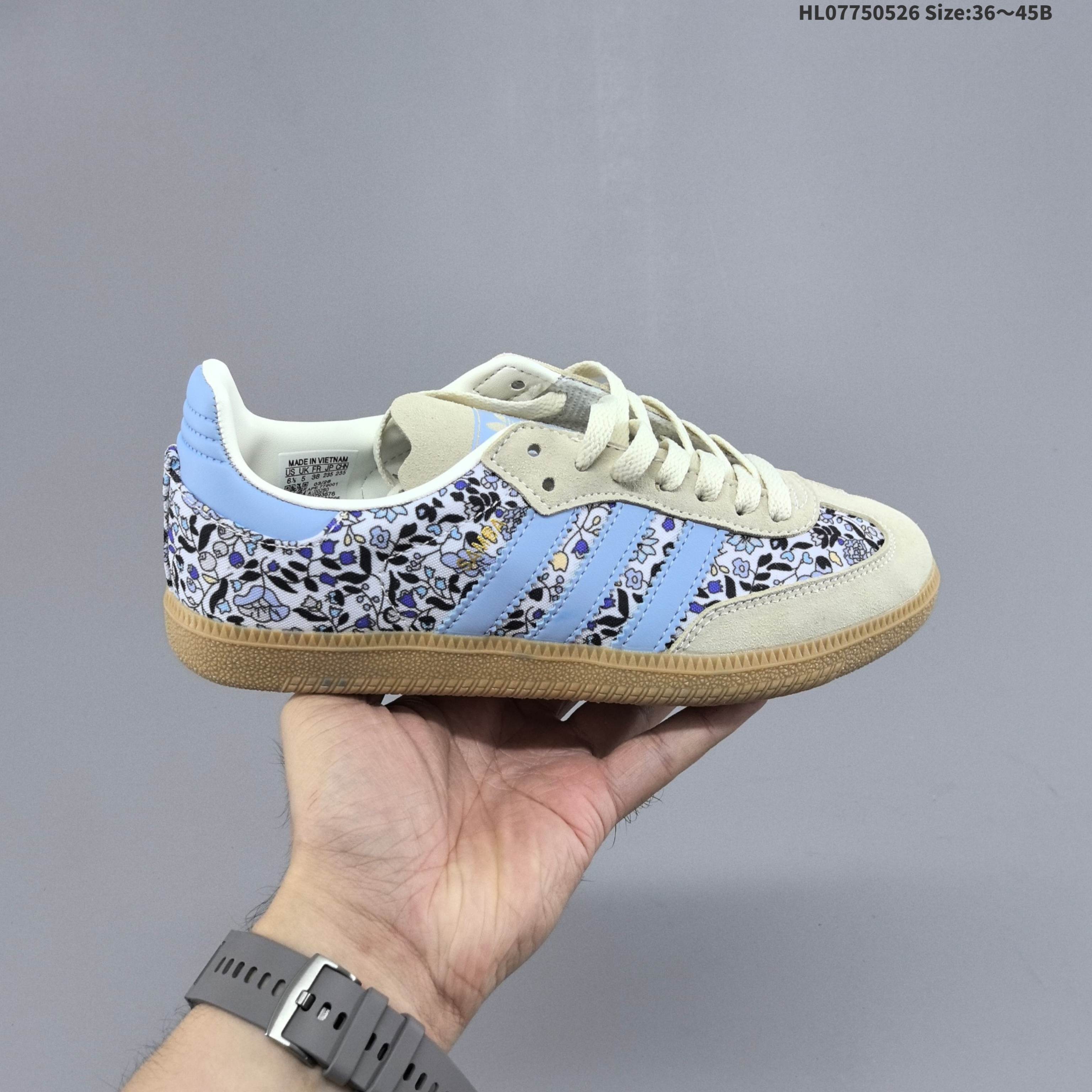 集合 真标✅Adidas Originals Samba 阿迪达斯 桑巴舞系列绅士德训足球风百搭低帮休闲运动板鞋 货号:JI0280 ID:HL07750526 B