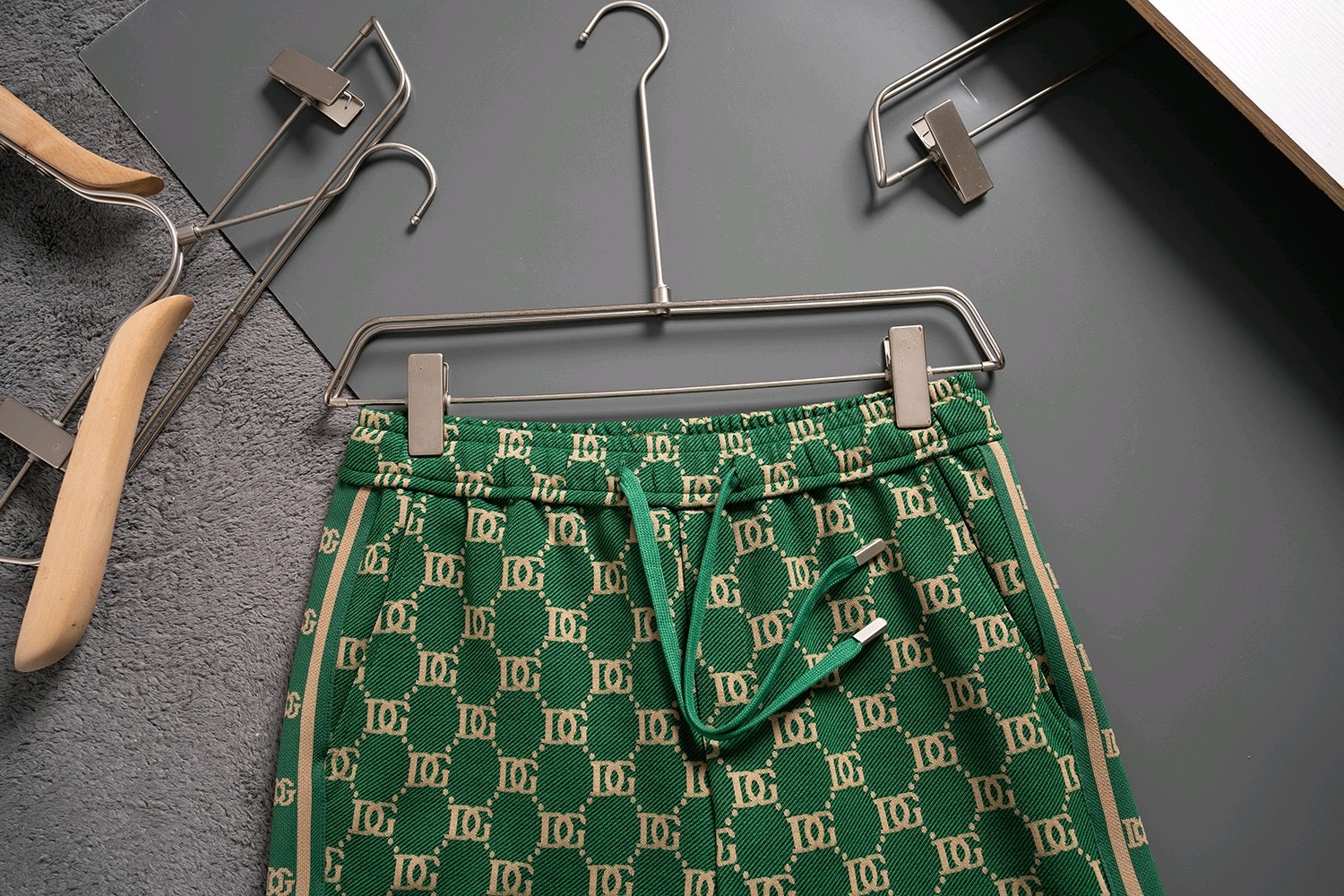 2024 Spring Summer Dolce & Gabbana High-Quality Knitting Shorts with Digital Printing - 图片 3
