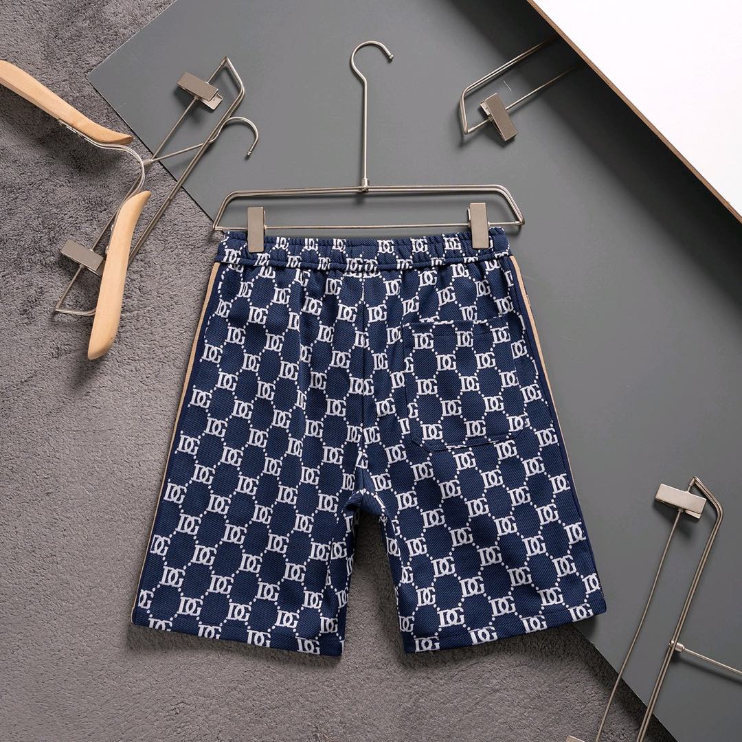 2024 Spring-Summer Dolce & Gabbana Knitting Shorts with High-Quality Digital Printing - 图片 2