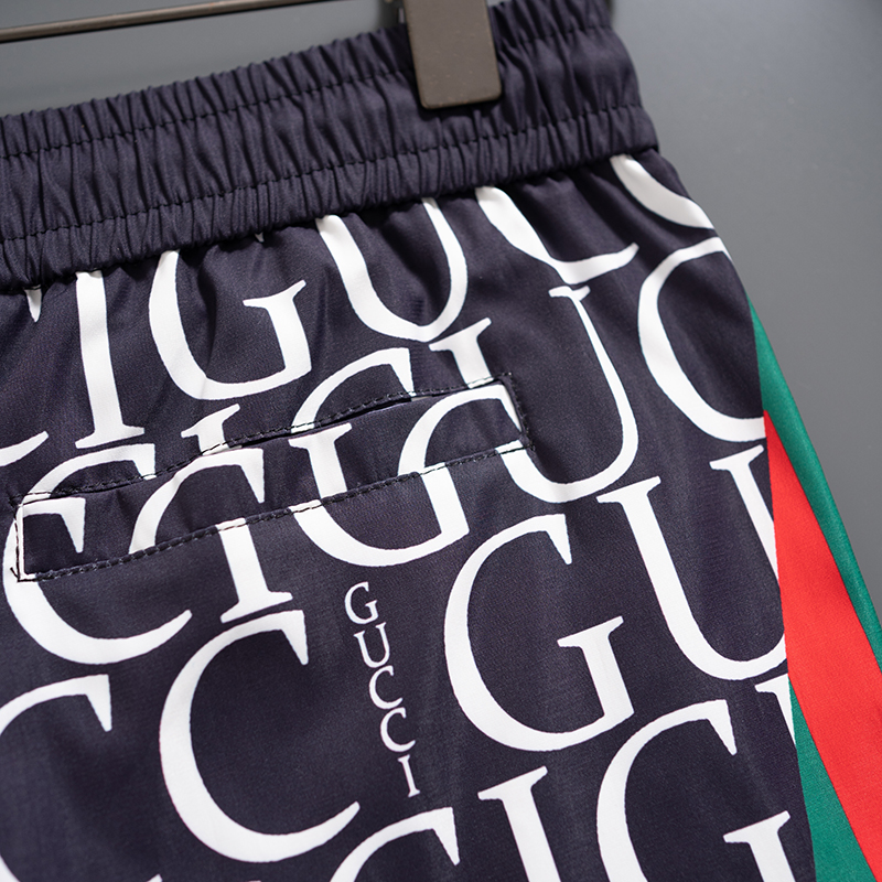 Gucci 古驰Gucci 2025最新款 短裤沙滩裤 沙滩旅游 高订制 五金 上身效果超正