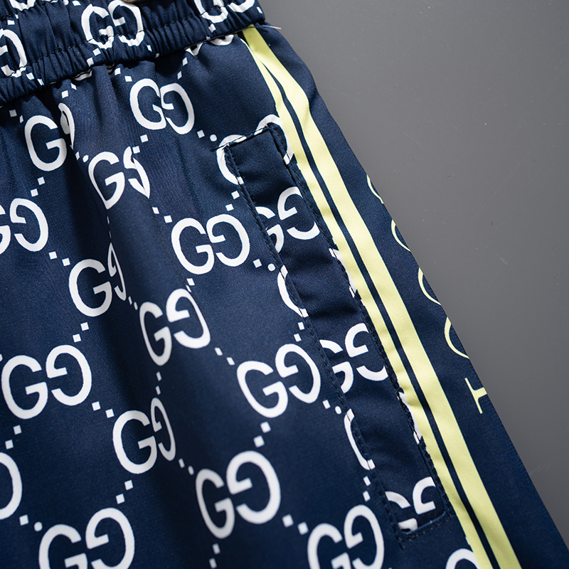 Gucci Gucci古驰 2025最新款 短裤沙滩裤 沙滩旅游 高订制 五金 上身效果超正