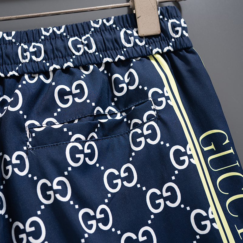 Gucci Gucci古驰 2025最新款 短裤沙滩裤 沙滩旅游 高订制 五金 上身效果超正