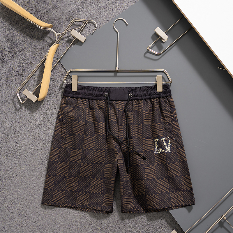 P60 #V2521 LV Louis Vuitton 2025 último modelo pantalones cortos de playa, imprescindibles para viajes a la playa, ¡har…