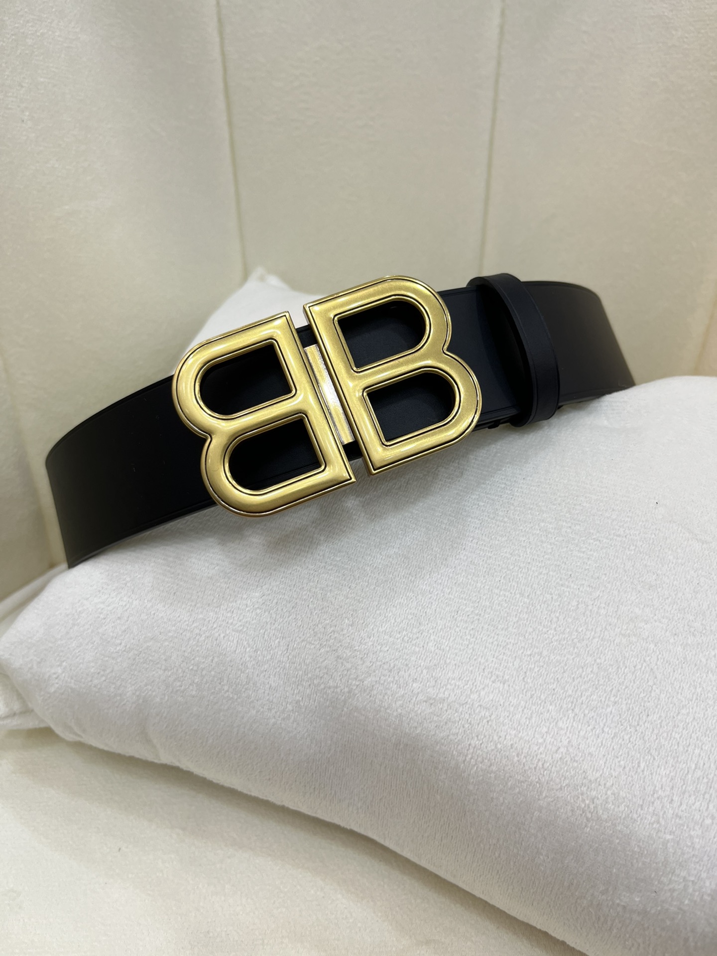 Parisian Belts with New Web Design, Double-Sided Calves, 4.0cm Width, 80-110 Euros-Length. - 图片 2