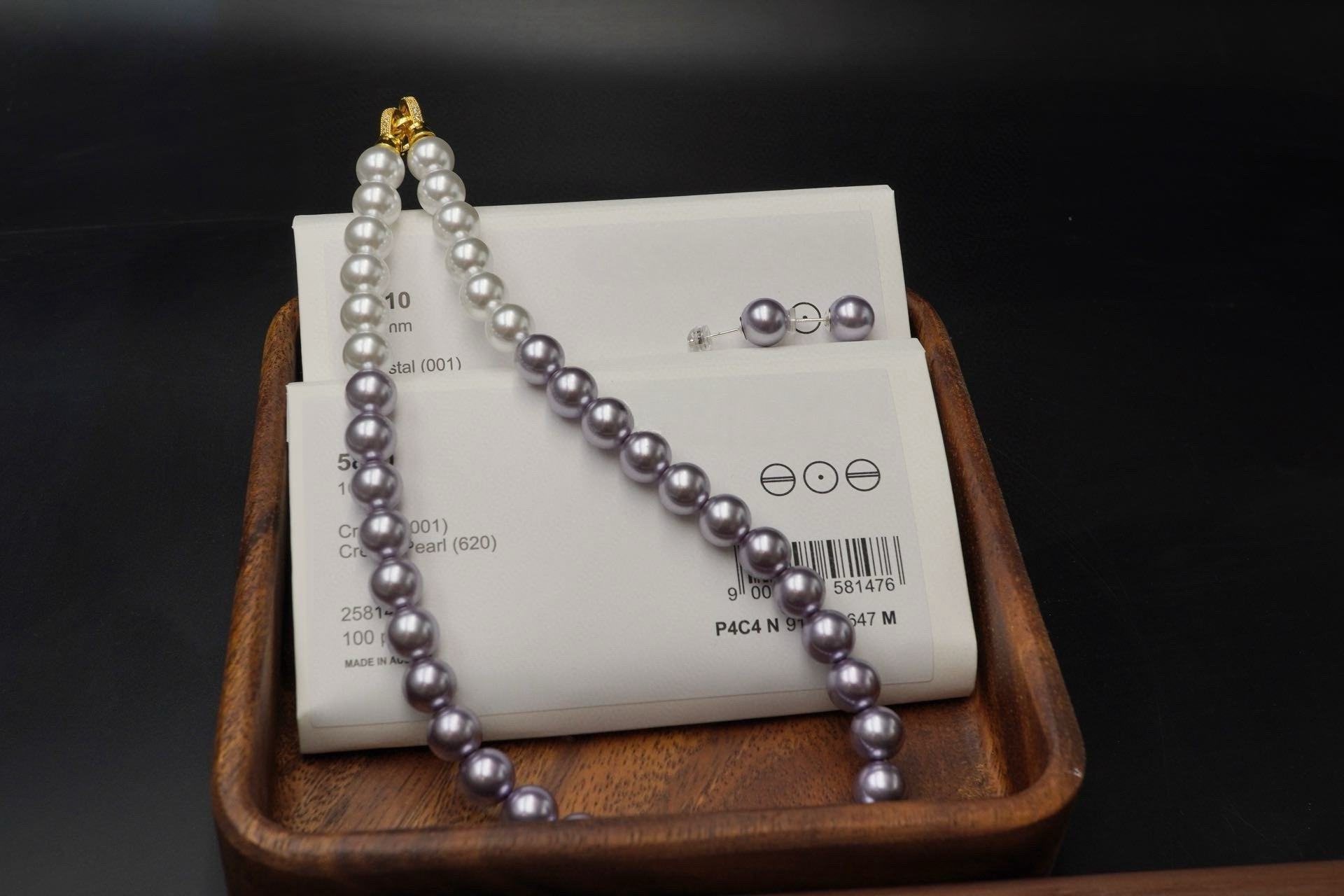 The purple gradient design makes the originally simple necklace more - Jewelry 8