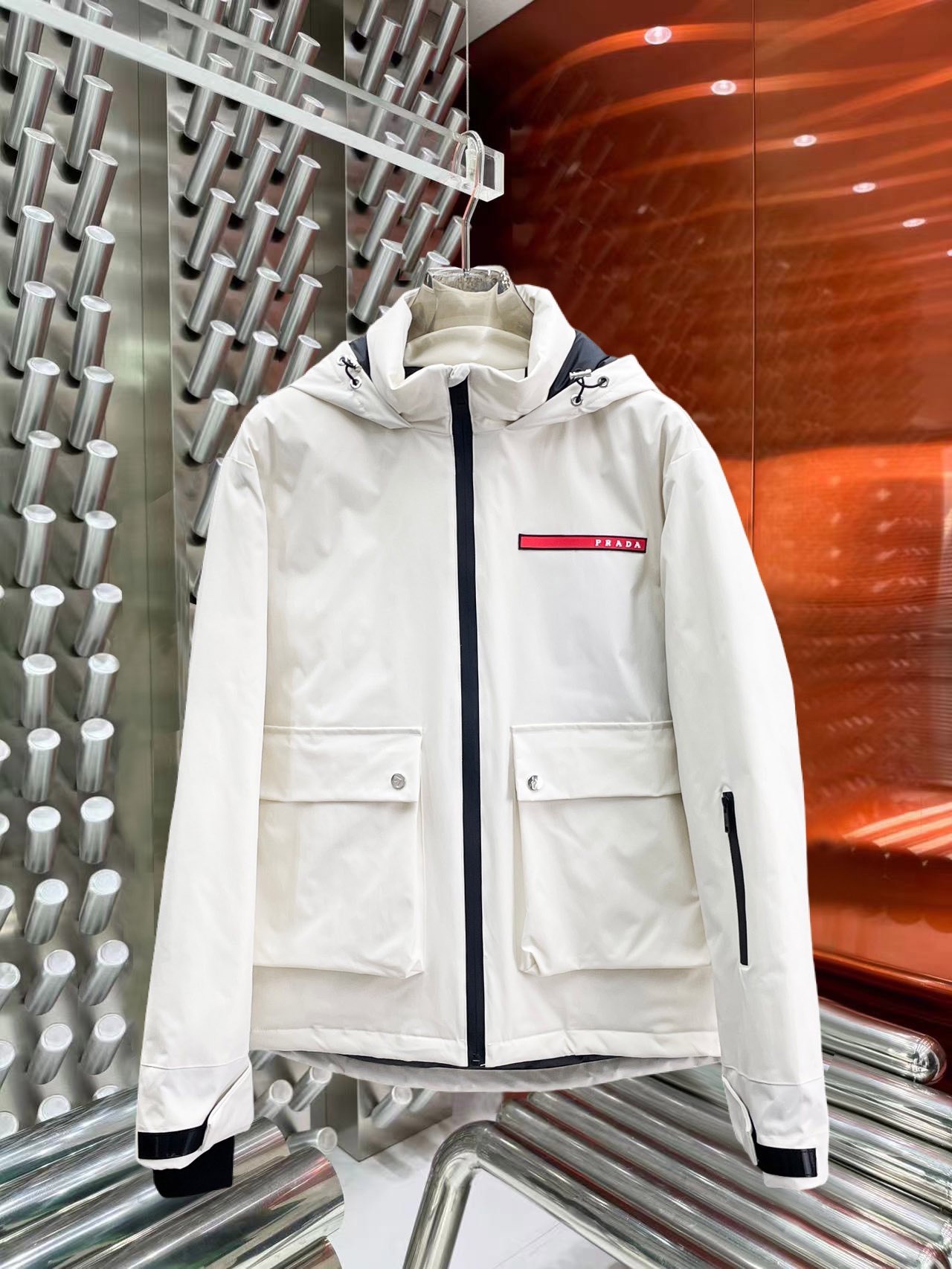 🔝 2025 90 Logo M-3XL. 195 Prada NovitàPiumino Piumino Piumino