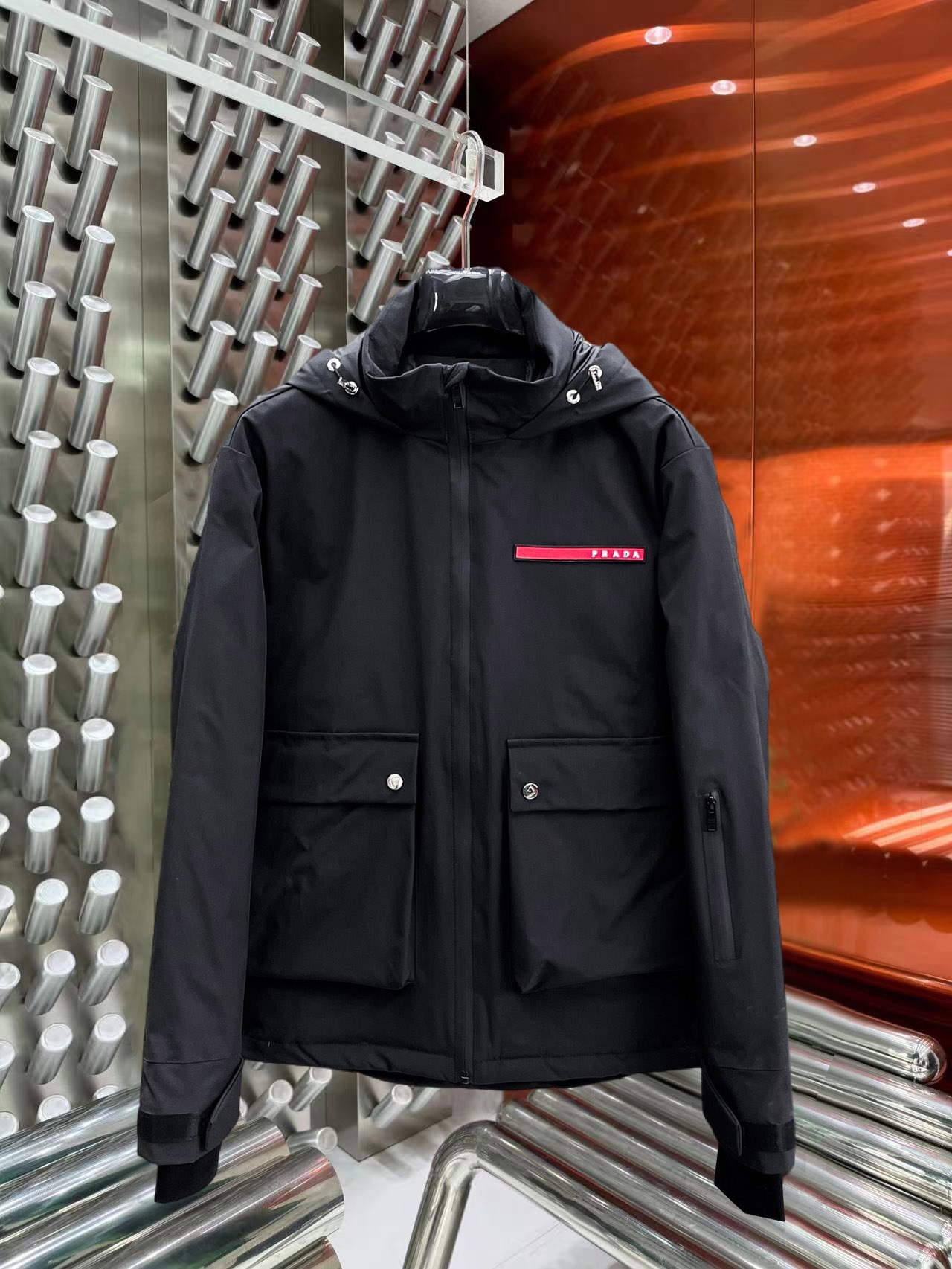 🔝 2025 90 Logo M-3XL. 195 Prada NovitàPiumino Piumino Piumino