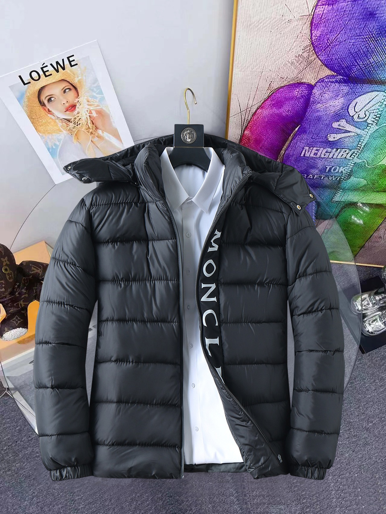 NO:648196,Mengkou, complete with three standards, 2025ss new winter down jacket, the new product in the show is in perfect condition, comfortable and warm, the color is full and attractive, the very outstanding design can easily enhance the fashion sense, the workmanship is extremely sophisticated and rigorous, and the wiring is neat and meticulous!  A masterpiece from a famous designer!  The upper body does not look bloated and is super handsome!  Available sizes M ~ XXXL,,Moncler,jackets & coats,down jacket,alexander wang19860909蒙口 三标齐全 2025ss冬季新款羽绒棉服外套,秀场新品品相非常完美,舒适保暖,色泽饱满诱人,非常出彩的设计,轻松将时髦感进阶,做工极为考究严谨,走线工整细致！大牌设计师巨作！上身不显臃肿、超级帅气！现货码数M ～ XXXL,,Moncler,jackets & coats,down jacket,alexander wang,Men's clothing