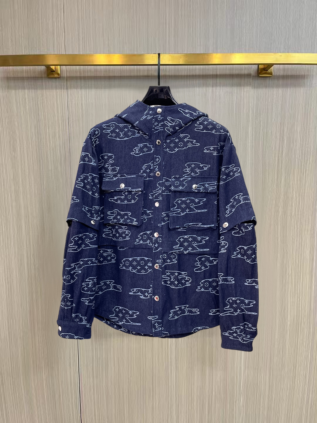 Louis Vuitton 新品 LV 最新设计款 2026ss 家新款夹克牛子外套 秀场新品‼品相非常完美