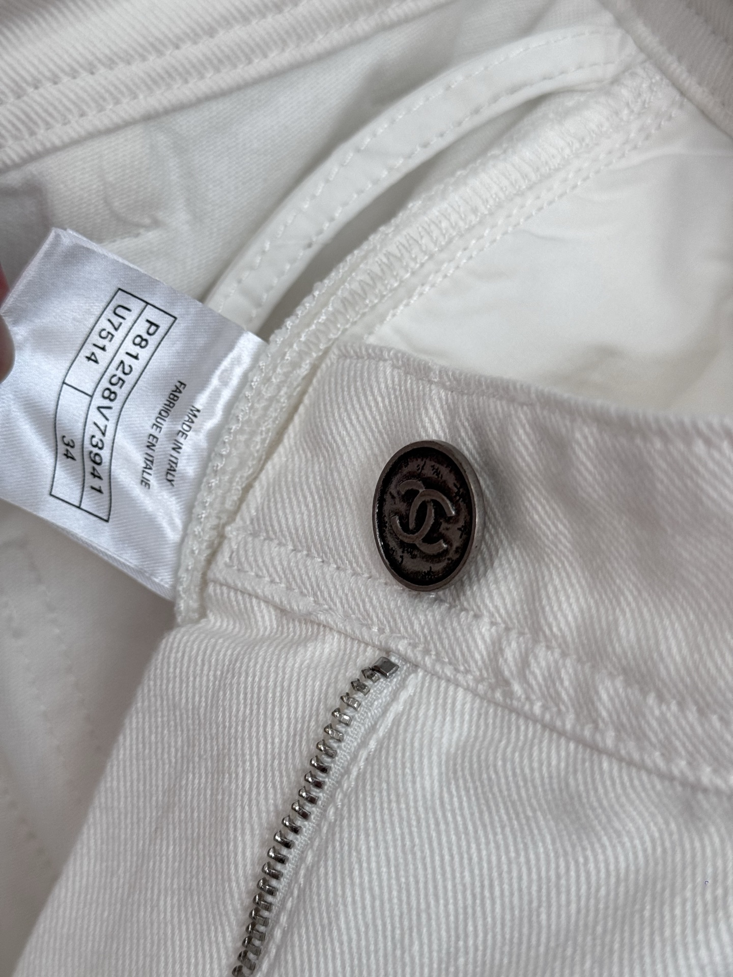 Chanel 小香 Chanel 26新款低腰牛仔裤