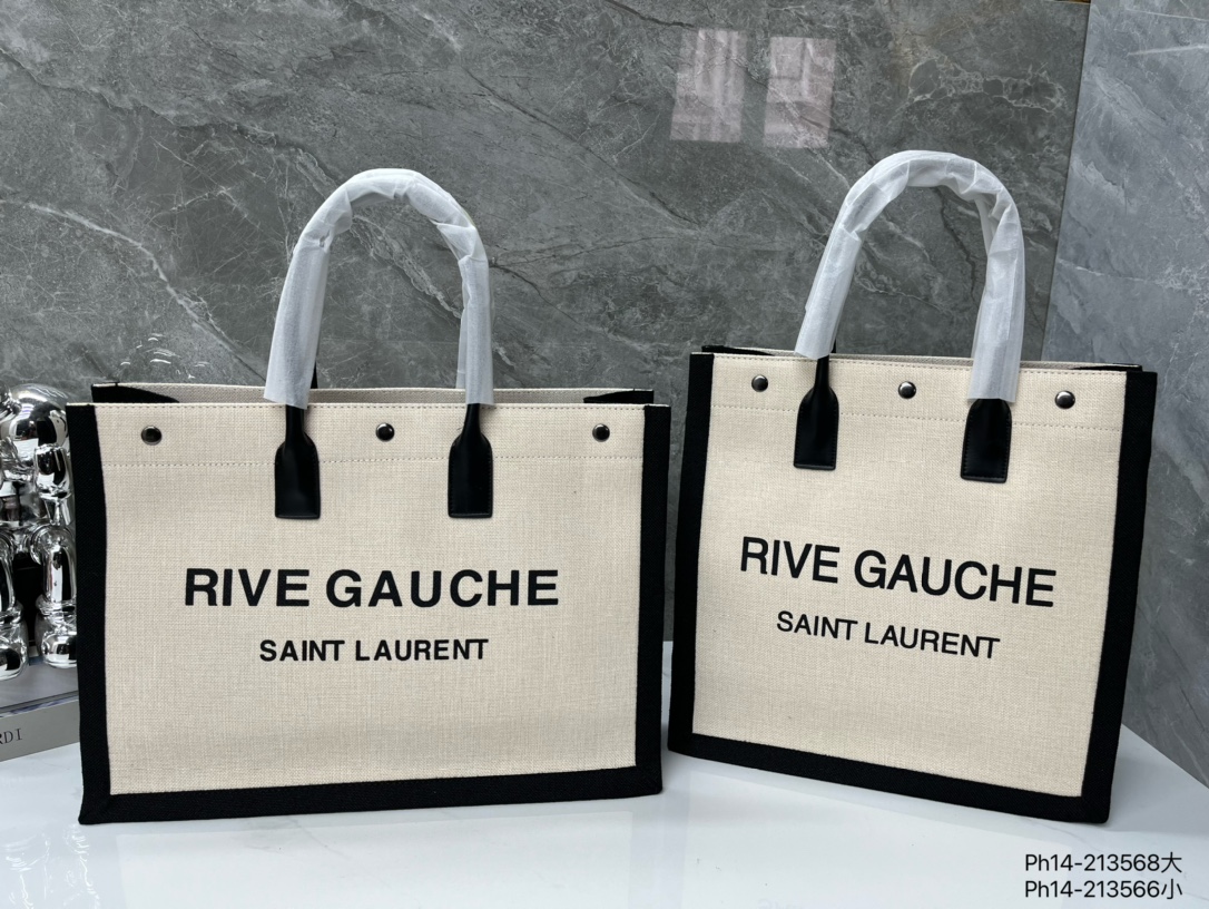 Yves Saint Laurent Tote Bags Canvas