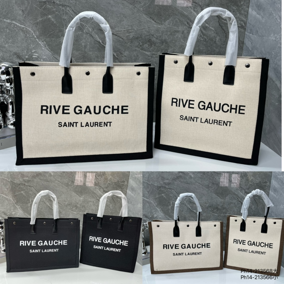 Yves Saint Laurent Tote Bags Canvas