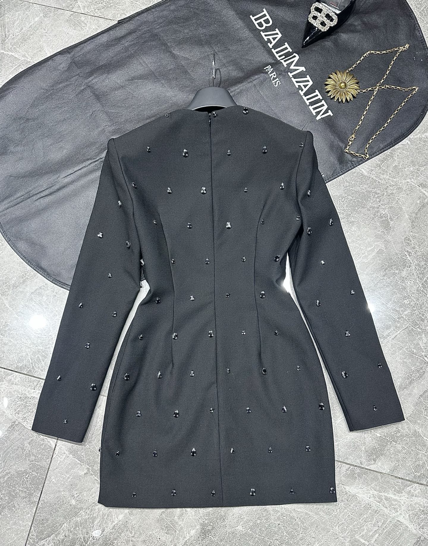 “Balma**** 25 New Series: Hand-Made Drill Beads Dress with Unique Details” - 图片 9