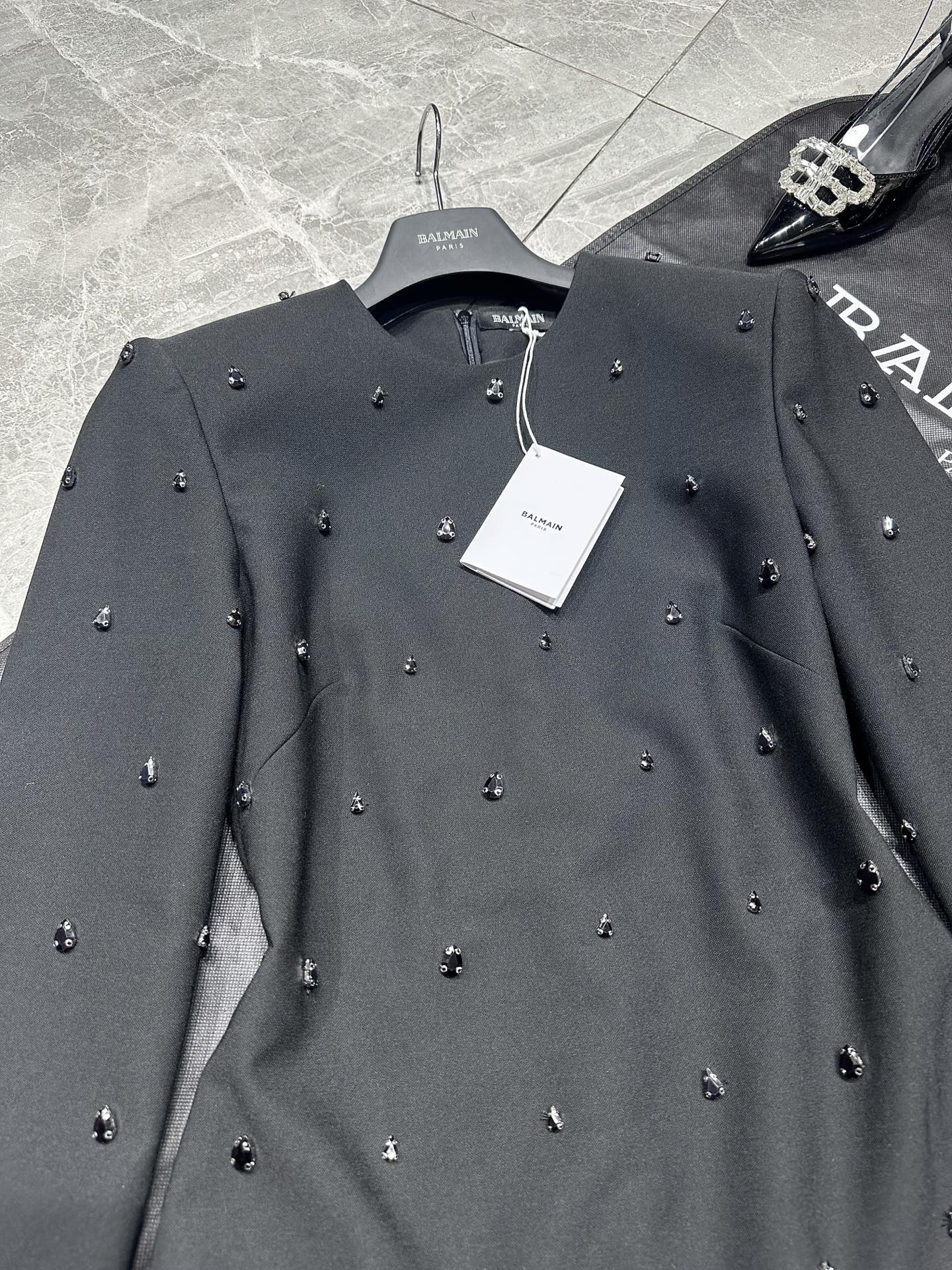 “Balma**** 25 New Series: Hand-Made Drill Beads Dress with Unique Details” - 图片 2