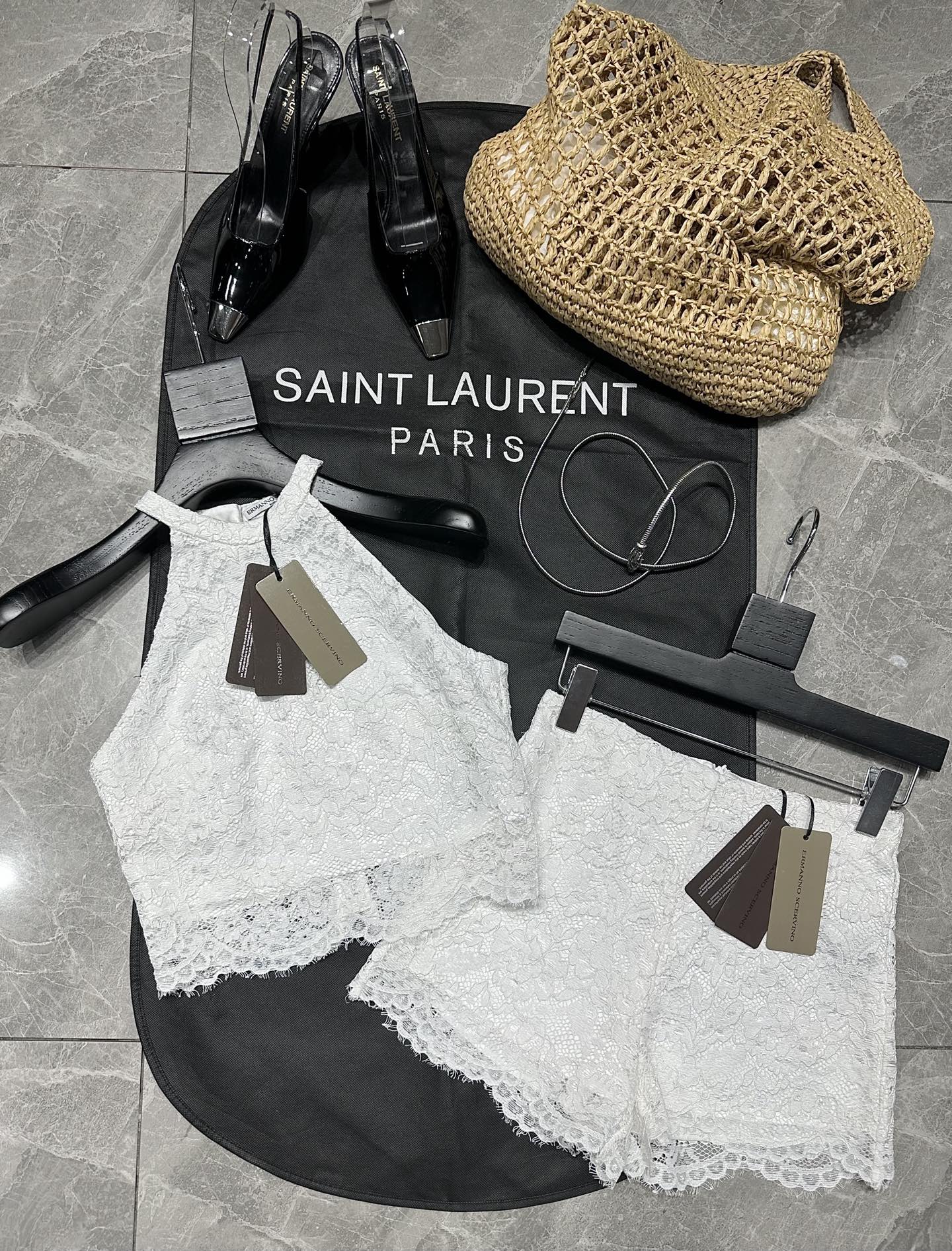 Ermanno Scervino 2025 Lace Wallet Suit: Elegant, Versatile, and Feminine Summer Attire