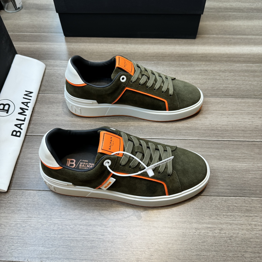 NO:357343,[BALMAIN] Balmain - High-end quality original single - Upper reverse velvet calfskin, sewing brand plastic logo - Inner water dyed cowhide - Outsole TPR rubber·molded sole - Ultra-high quality control·fine workmanship highlighted (high-end, noble, grade) -Size 39-44 (38, 45, 46 can be customized)·9154,,balmain,balmain,cowhide19860909[BALMAIN】巴尔曼  -高端品质 原单 -鞋面反绒小牛皮、车缝品牌塑胶logo -内里水染牛皮 -大底TPR橡胶·成型大底 -超高品控·做工精细凸显(高端·贵气·档次) -Size 39-44（38,45,46可订做)·9154,,balmain,balmain,cowhide,Men's shoes