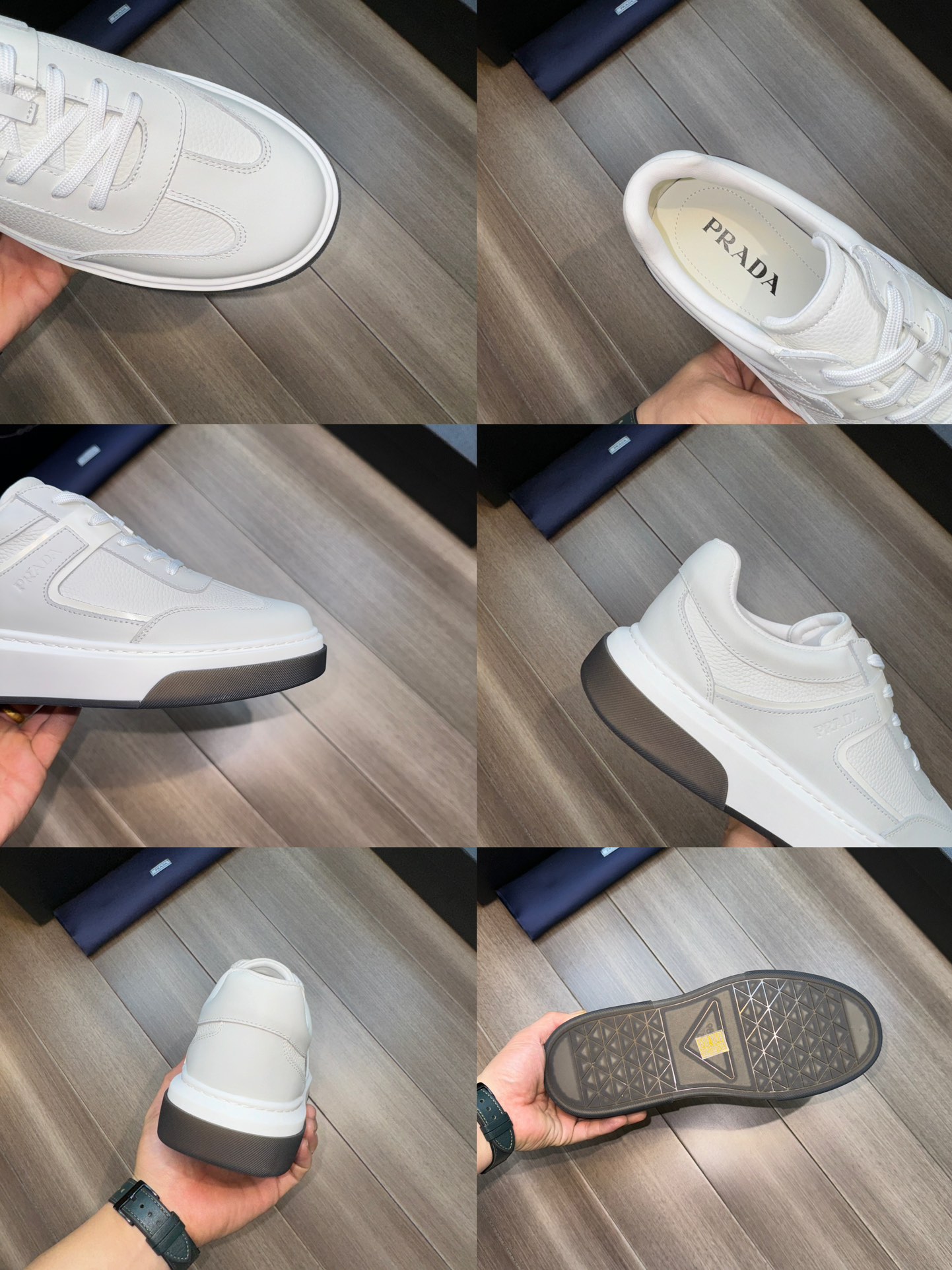 [PRADA] Prada P260 - Calidad de gama alta Original único - Parte superior: piel de becerro napa, pie