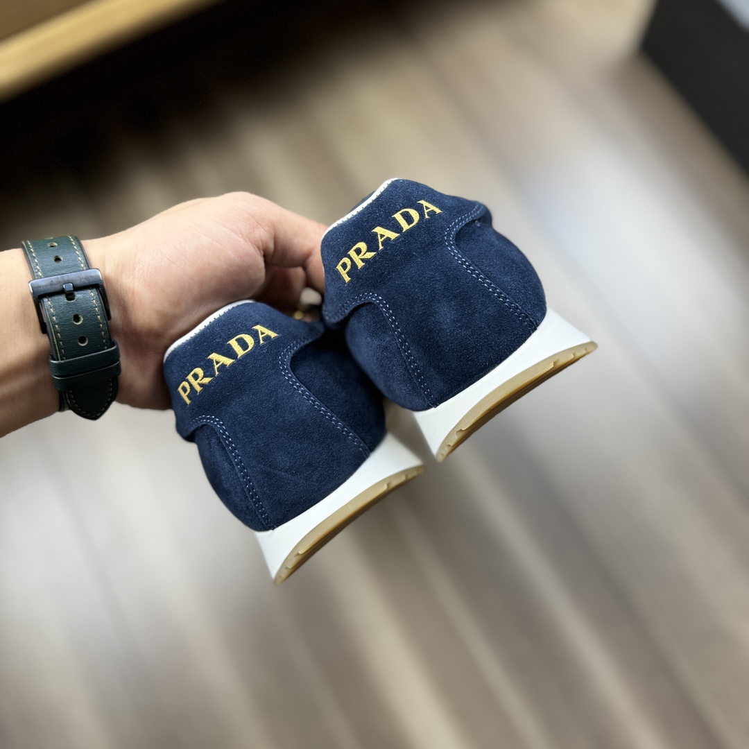 [PRADA] Prada P350 - Calidad de gama alta Original único - Parte superior: piel de becerro de gamuza