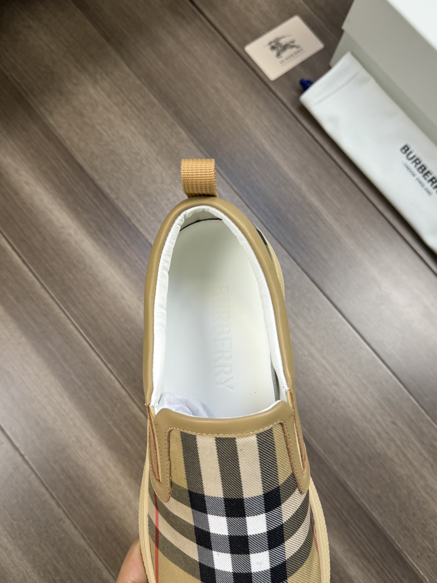[BURBERRY] Burberry P290 - Calidad de gama alta Original único - Parte superior: tela de tótem de ma
