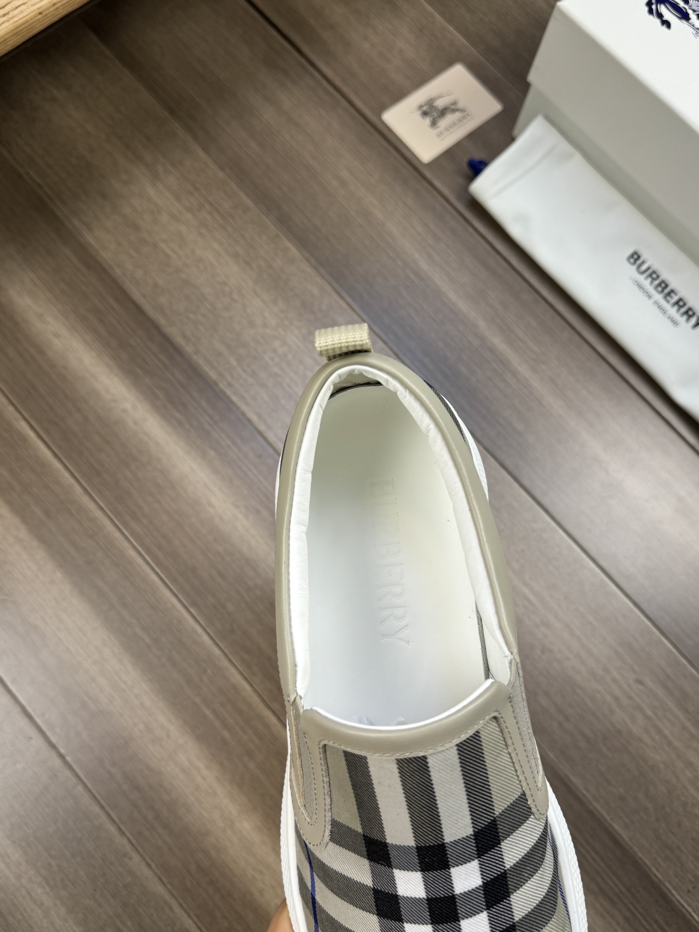 [BURBERRY] Burberry P290 - Calidad de gama alta Original único - Parte superior: tela de tótem de ma
