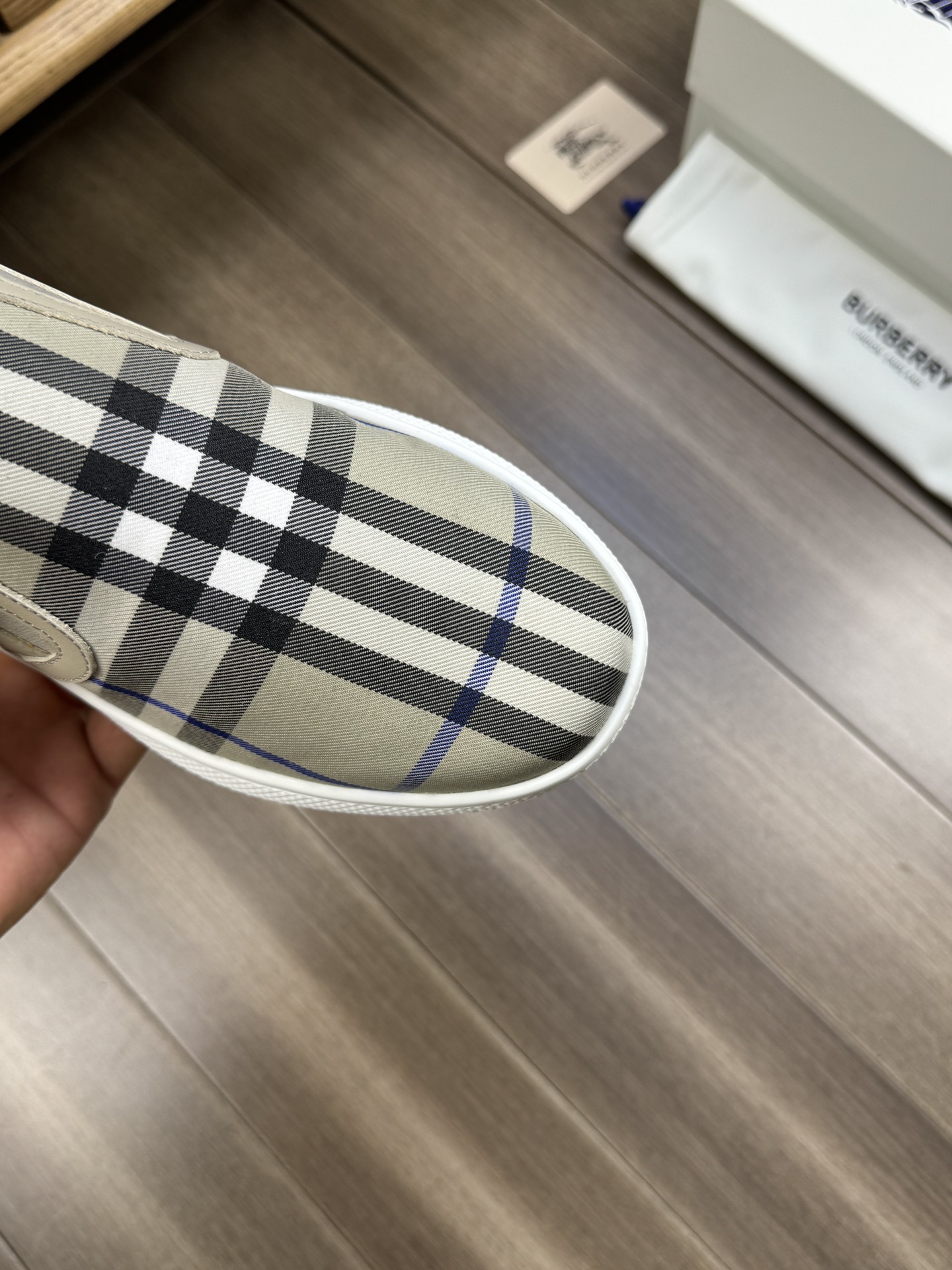 [BURBERRY] Burberry P290 - Calidad de gama alta Original único - Parte superior: tela de tótem de ma