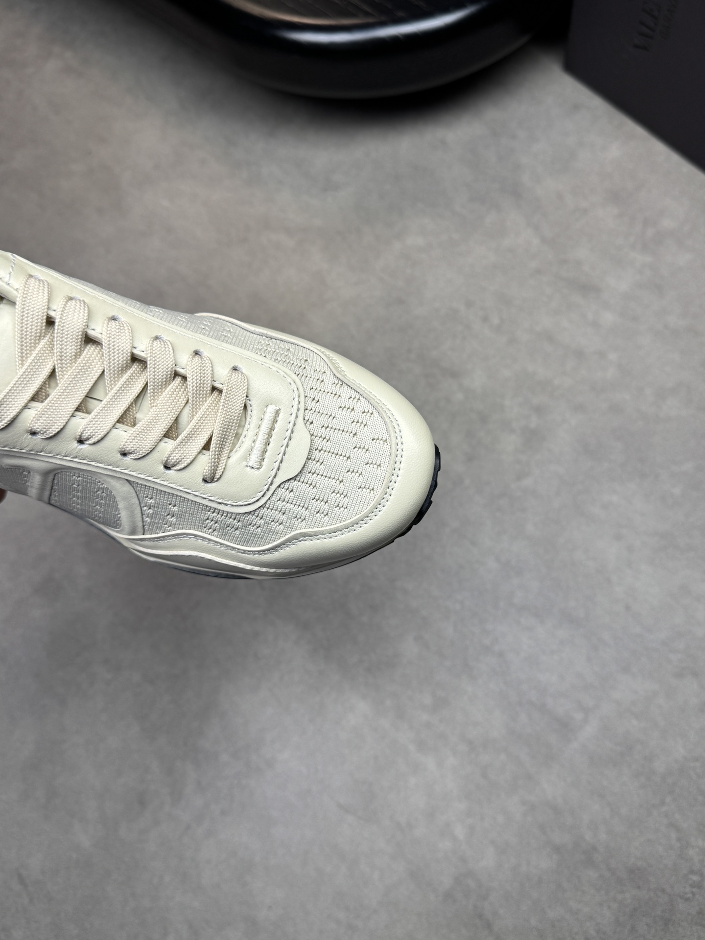 VALENTINO Garavani Nappa Leather Logo Sneakers in Beige, Size 39-44 6 i1741802744 3886 5