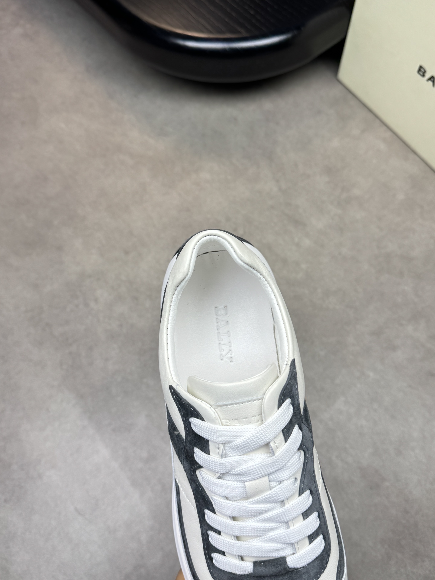 Bally Men's Nappa Leather Sneakers - White/Grey, Sizes 39-44, Casual Style 8 i1742235404 4263 5