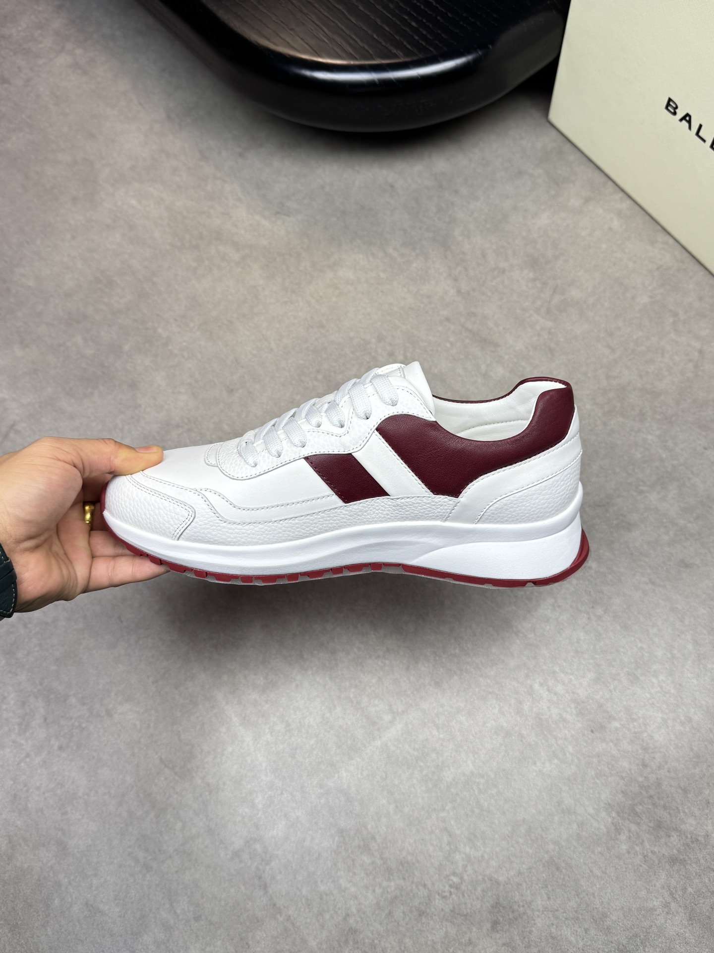 Bally Men's Leather Sneakers - High-Quality, Comfortable, Sizes 39-44 6 i1742235471 1209 4