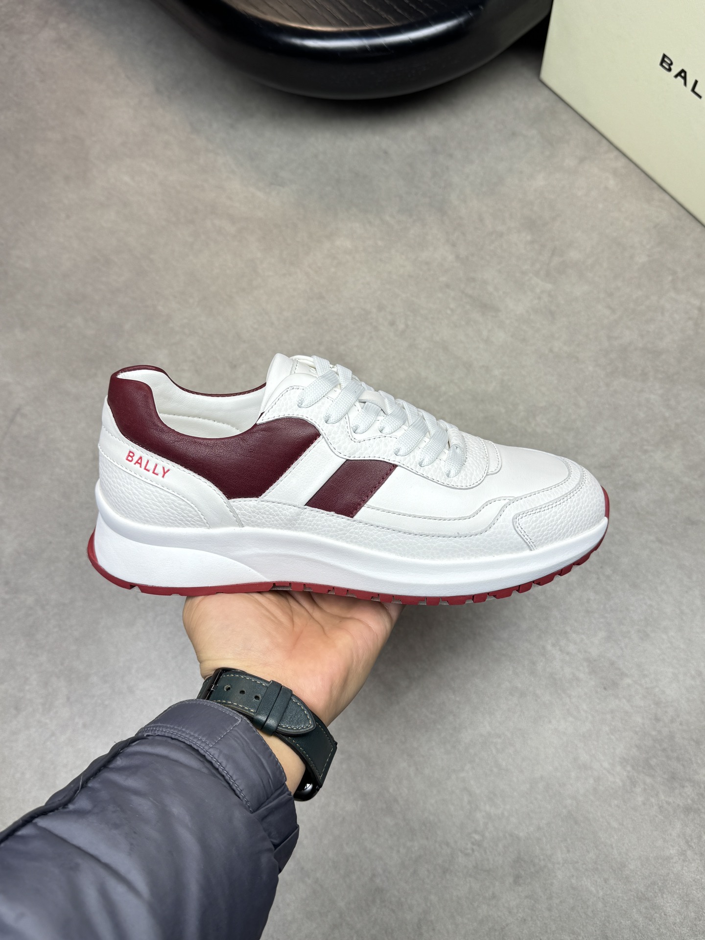 Bally Men's Leather Sneakers - High-Quality, Comfortable, Sizes 39-44 5 i1742235471 4415 3
