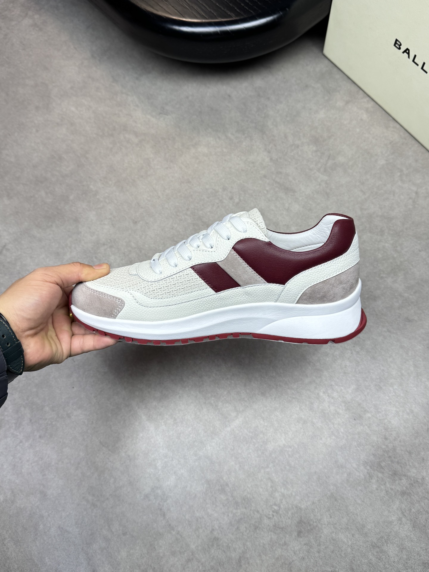 Bally Men's Nappa Leather Sneakers, Casual Sport Shoes, Size 39-44 6 i1742235530 6064 4