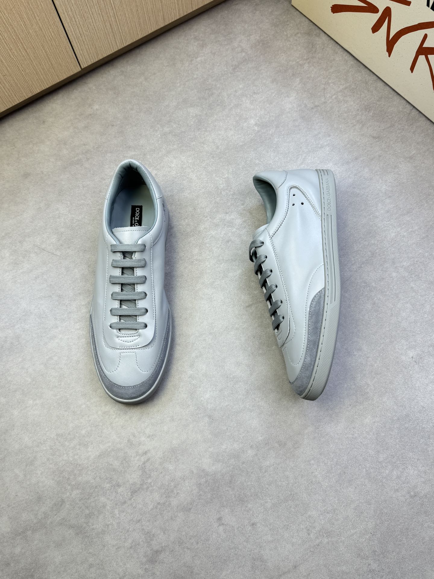 Dolce&Gabbana Premium Leather Sneakers, Comfortable And Lightweight, Sizes 39-44 3 i1742678816 1362 1